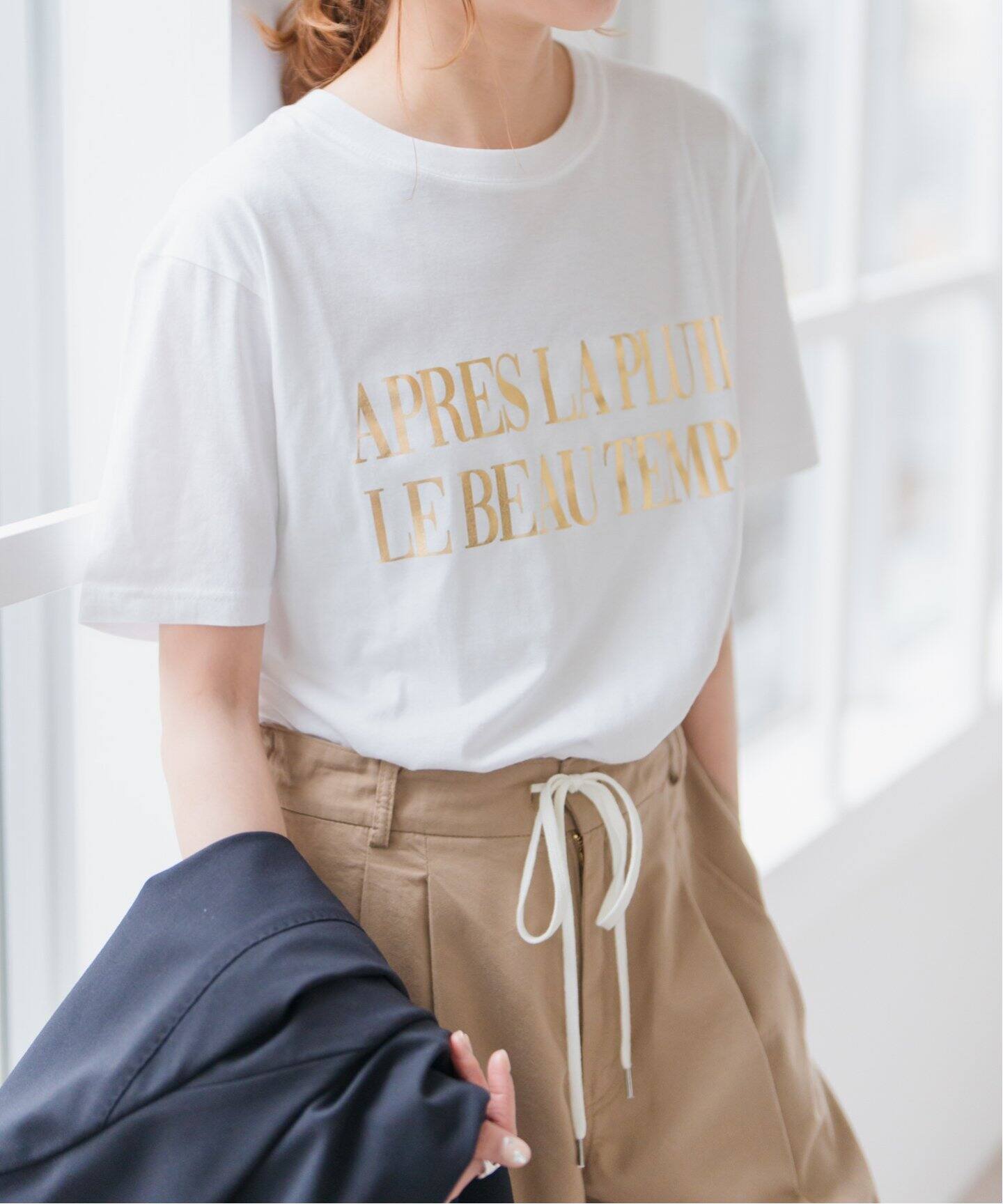 追加2》箔ロゴプリントTシャツ（Tシャツ／カットソー）｜Spick