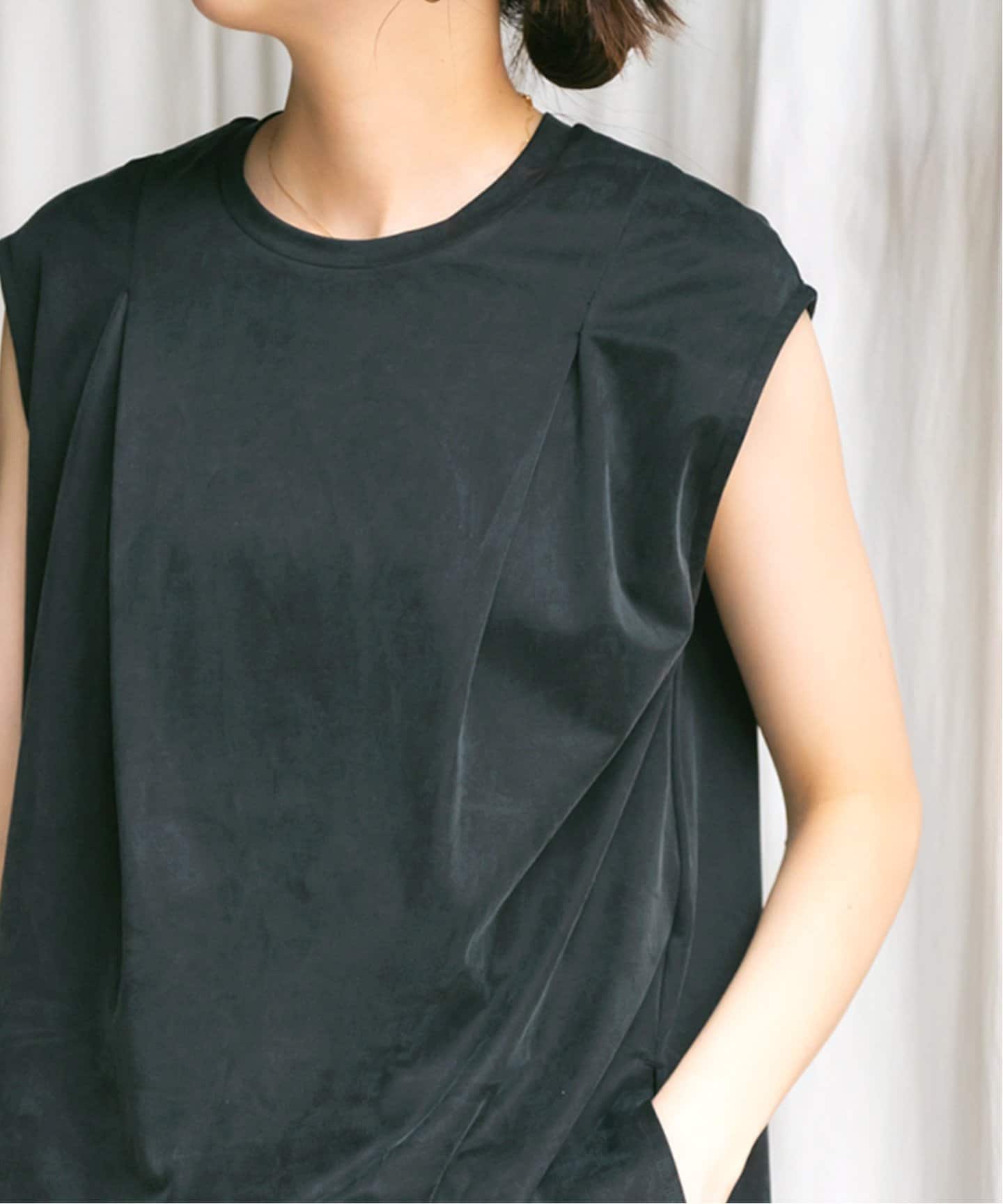 tシャツ フィブリルショルダータックノースリプルオーバー レディース Spick & Span｜フィブリルショルダータックノースリプルオーバー