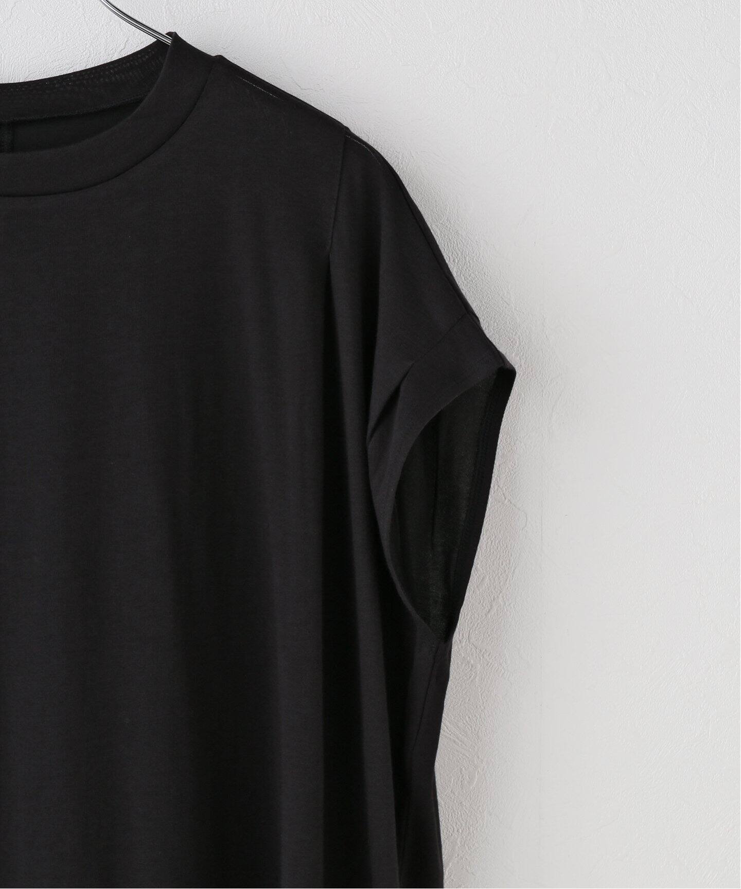 C/Rショルダータックフレンチスリーブプルオーバー（Tシャツ