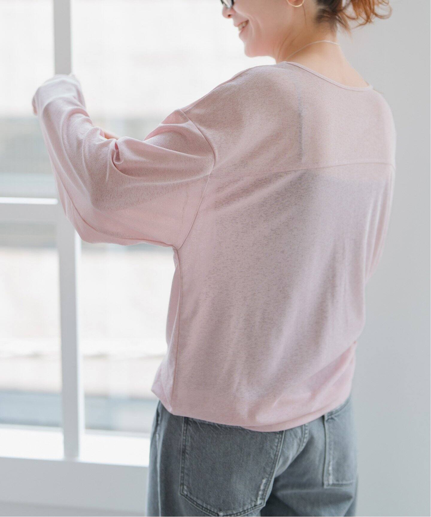 一部店舗+WEB限定》シアーBIGロンT（Tシャツ／カットソー