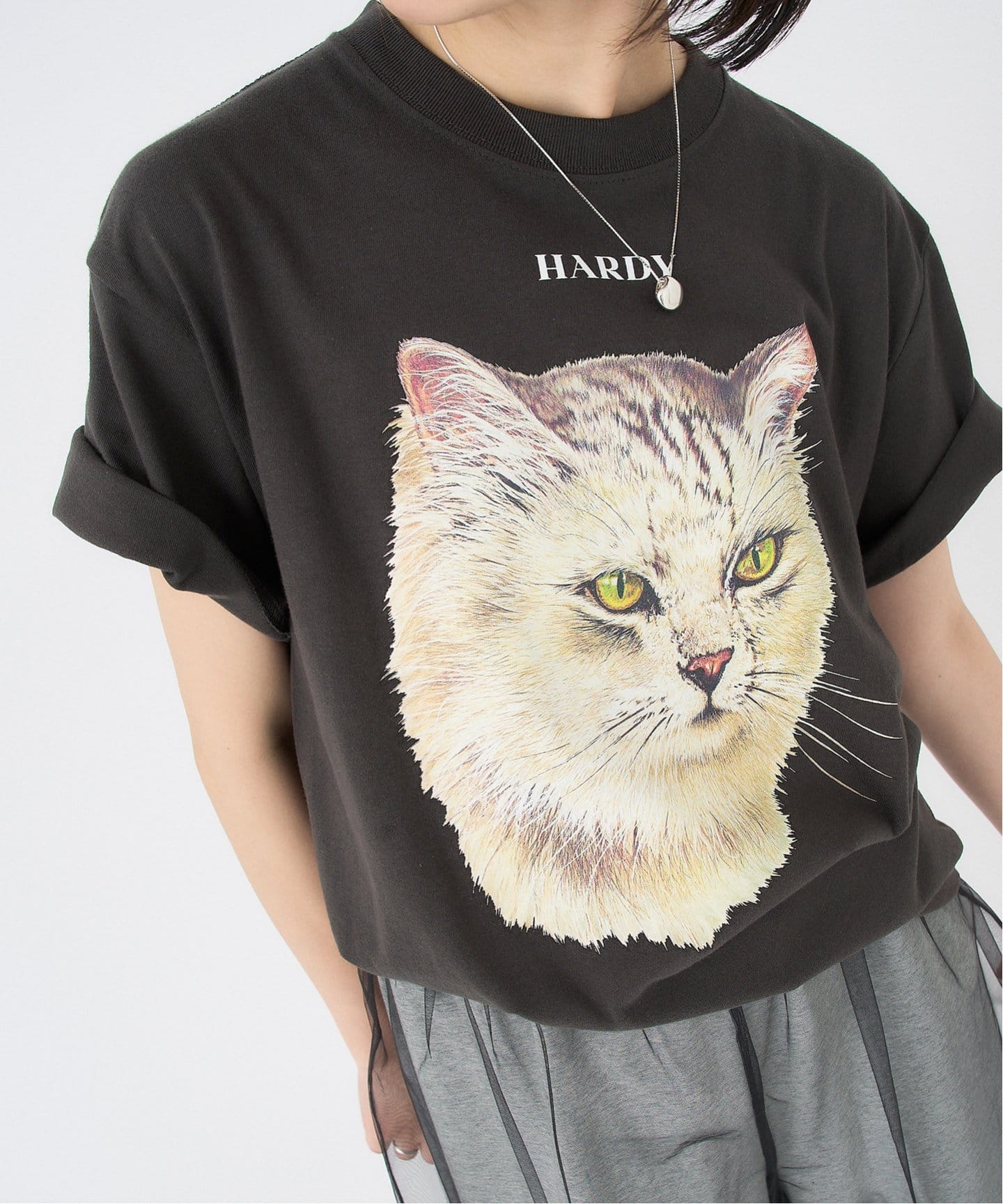 Persian Cat Tシャツ（Tシャツ／カットソー）｜HARDY NOIR（アルディー