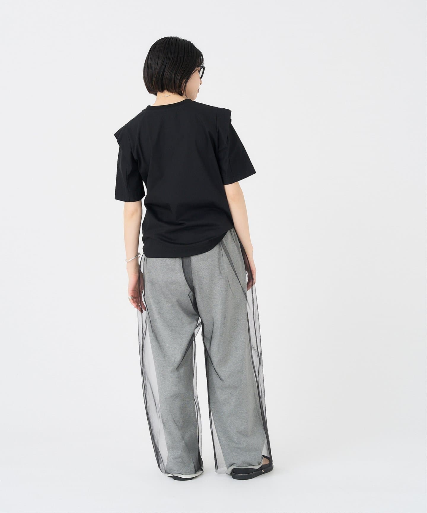 新品 HARDY NOIR パワーショルダーロンT アルディーノアール