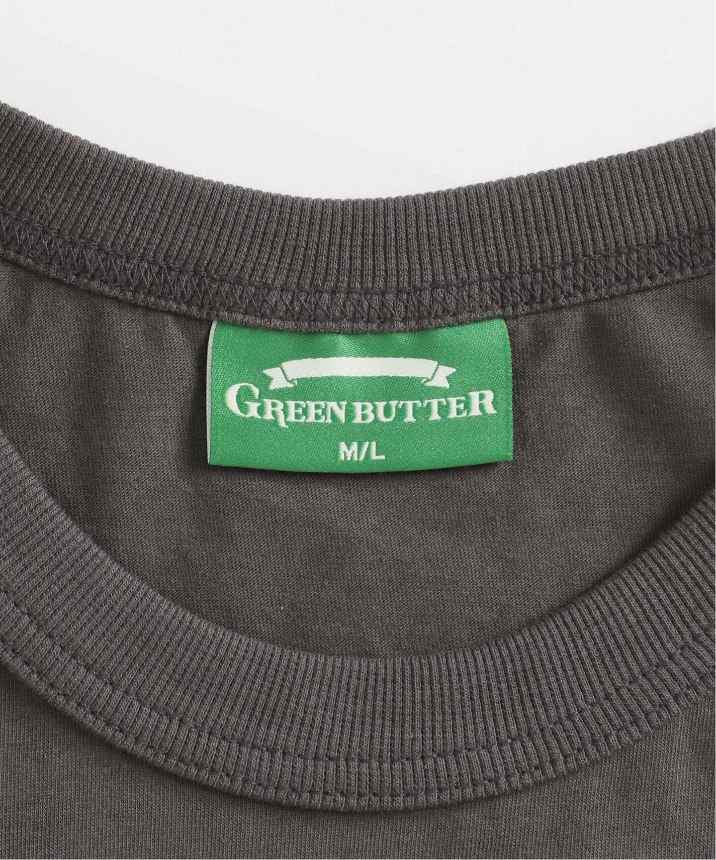 GREEN BUTTER/グリーンバター NO.Tee（Tシャツ／カットソー