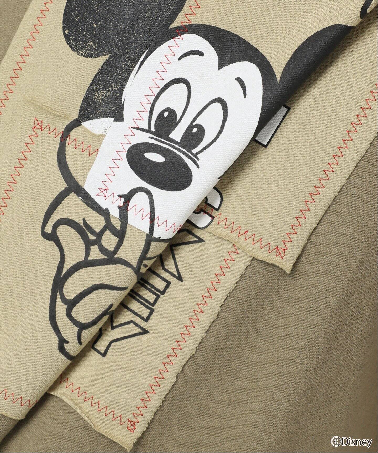 WIFFLE / ウィッフル 別注パッチワークMICKY Tee（Tシャツ／カットソー 