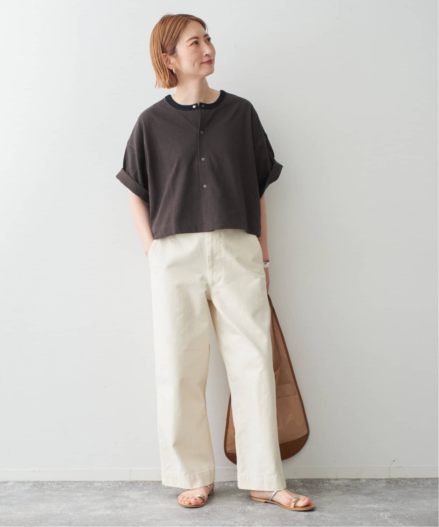 CURRENTAGE / カレンテージ S/S TOPS（Tシャツ／カットソー