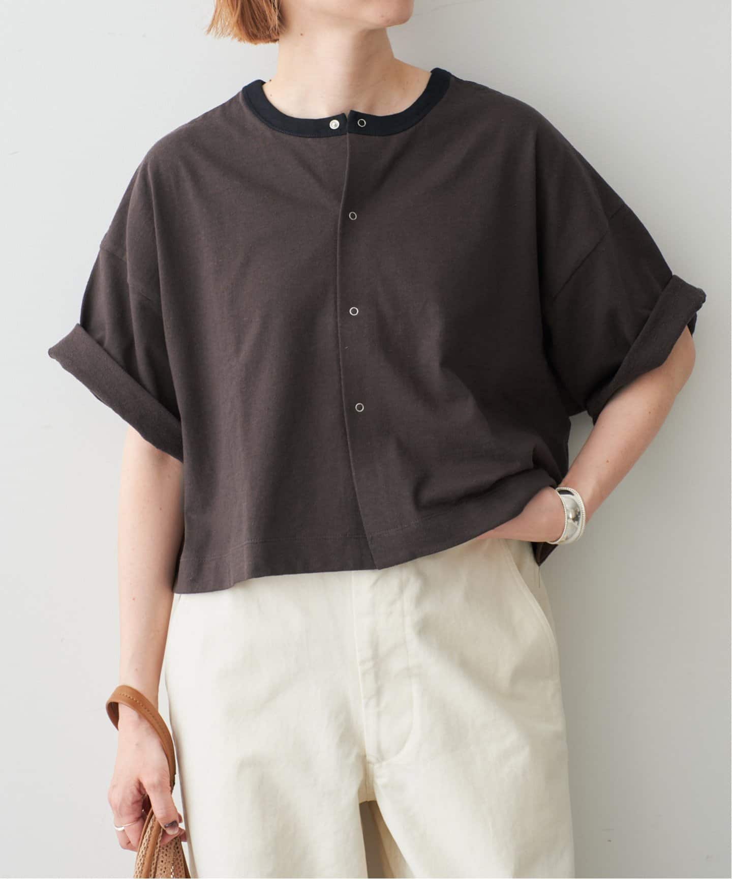 CURRENTAGE / カレンテージ S/S TOPS（Tシャツ／カットソー