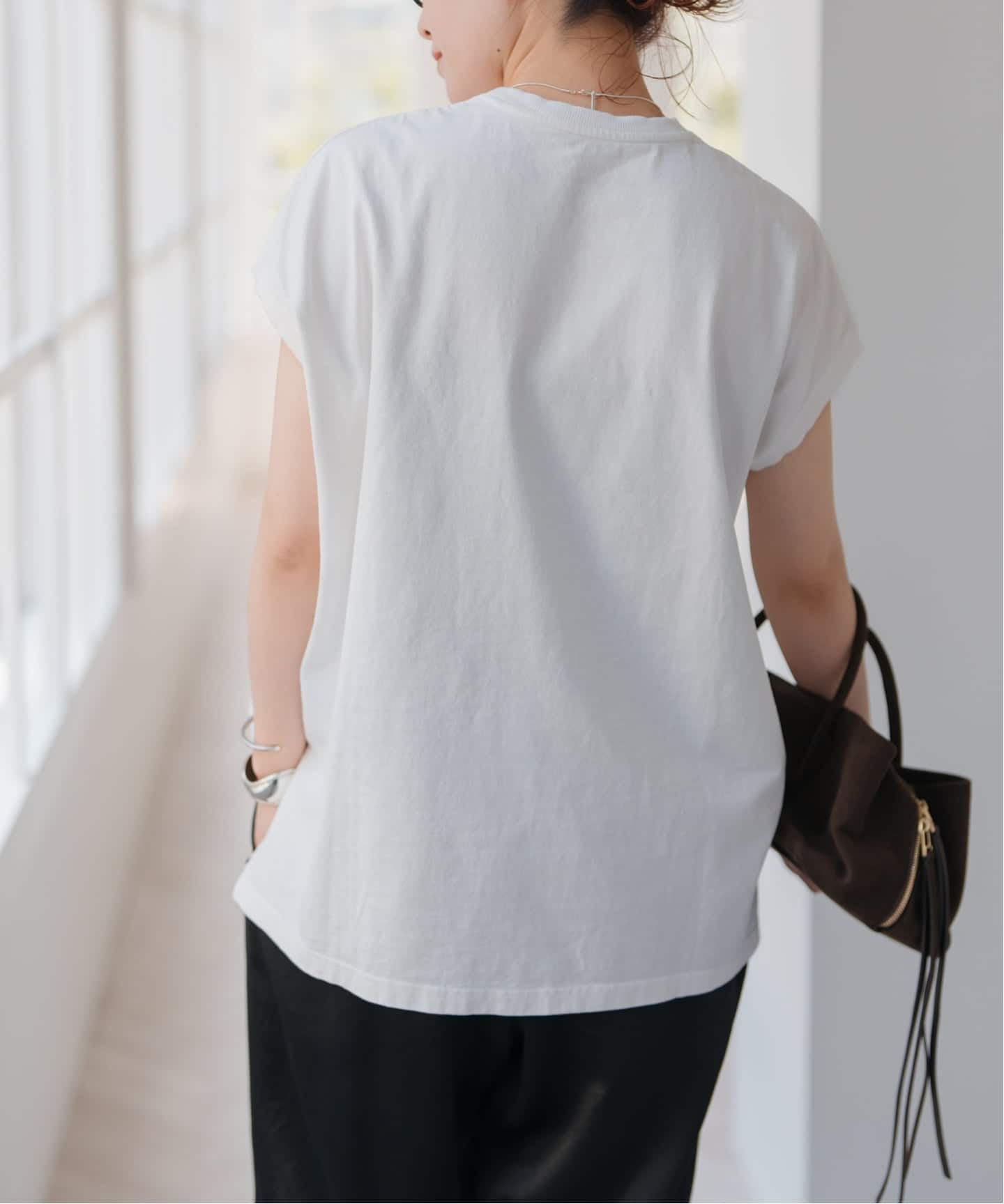 upper hights/アッパーハイツ 別注BIG NO SLEEVE（Tシャツ