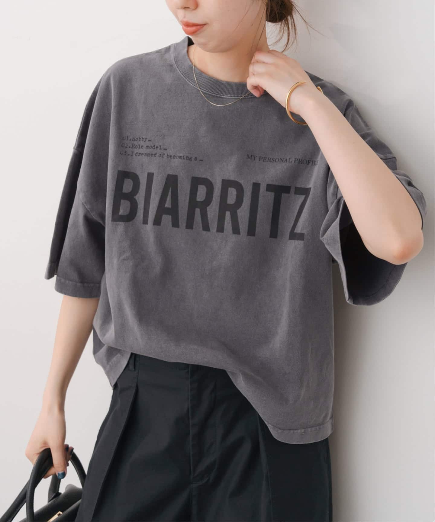 upper hights アッパーハイツ レディース Tシャツ 半袖 カットソー グレー 211TW05-BSTM 楽天市場】upper hights アッパーハイツ レディース Tシャツ