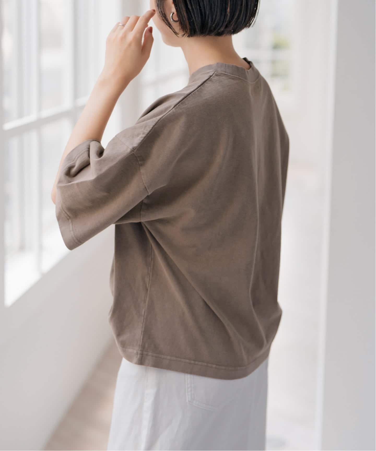 トップス Spick and Span /upper hightsBIG WIDE TEE スピック＆スパン Spick & Span 《予約》upper hights/アッパー