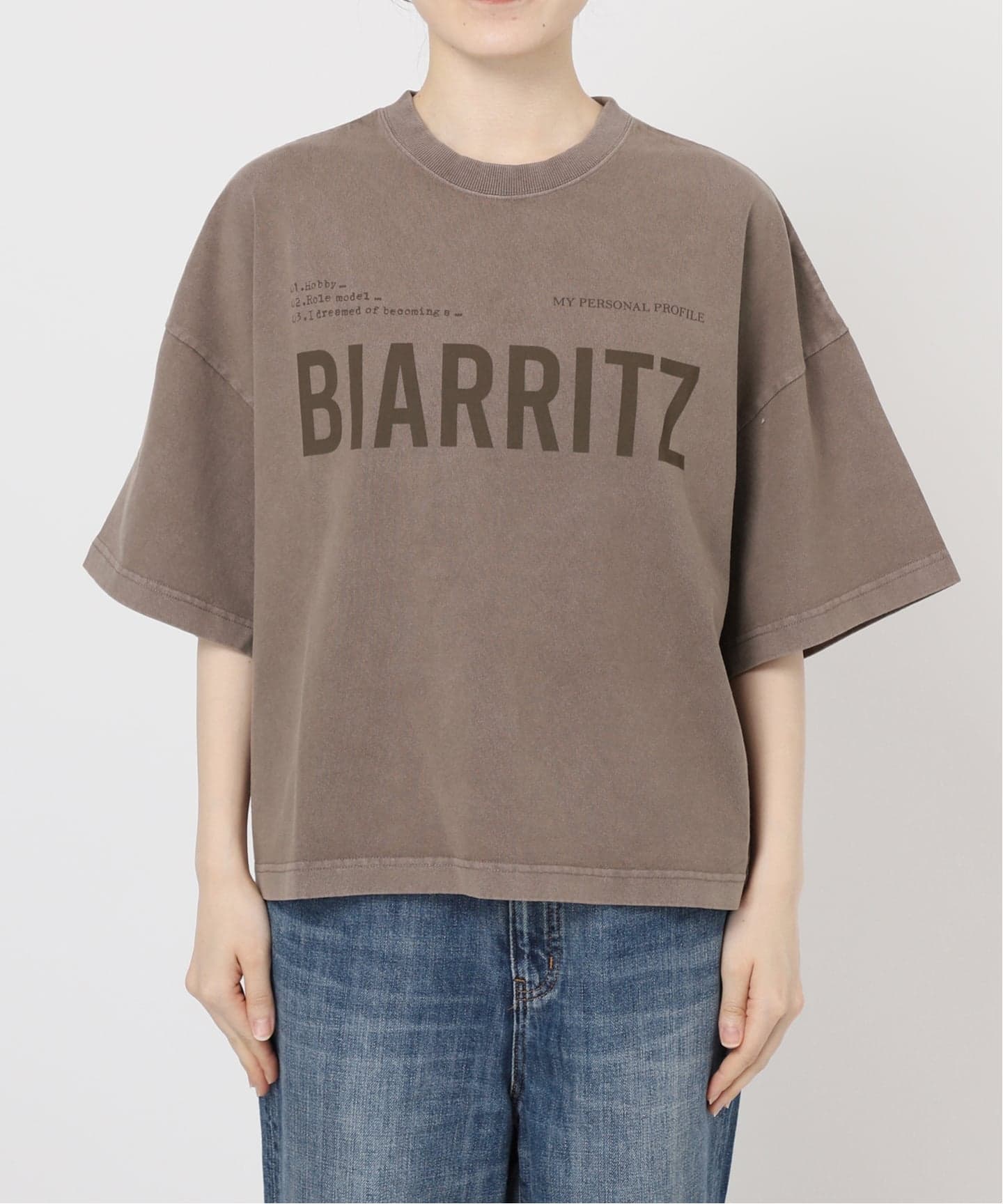 upper hights/アッパーハイツ BIG WIDE TEE（Tシャツ／カットソー