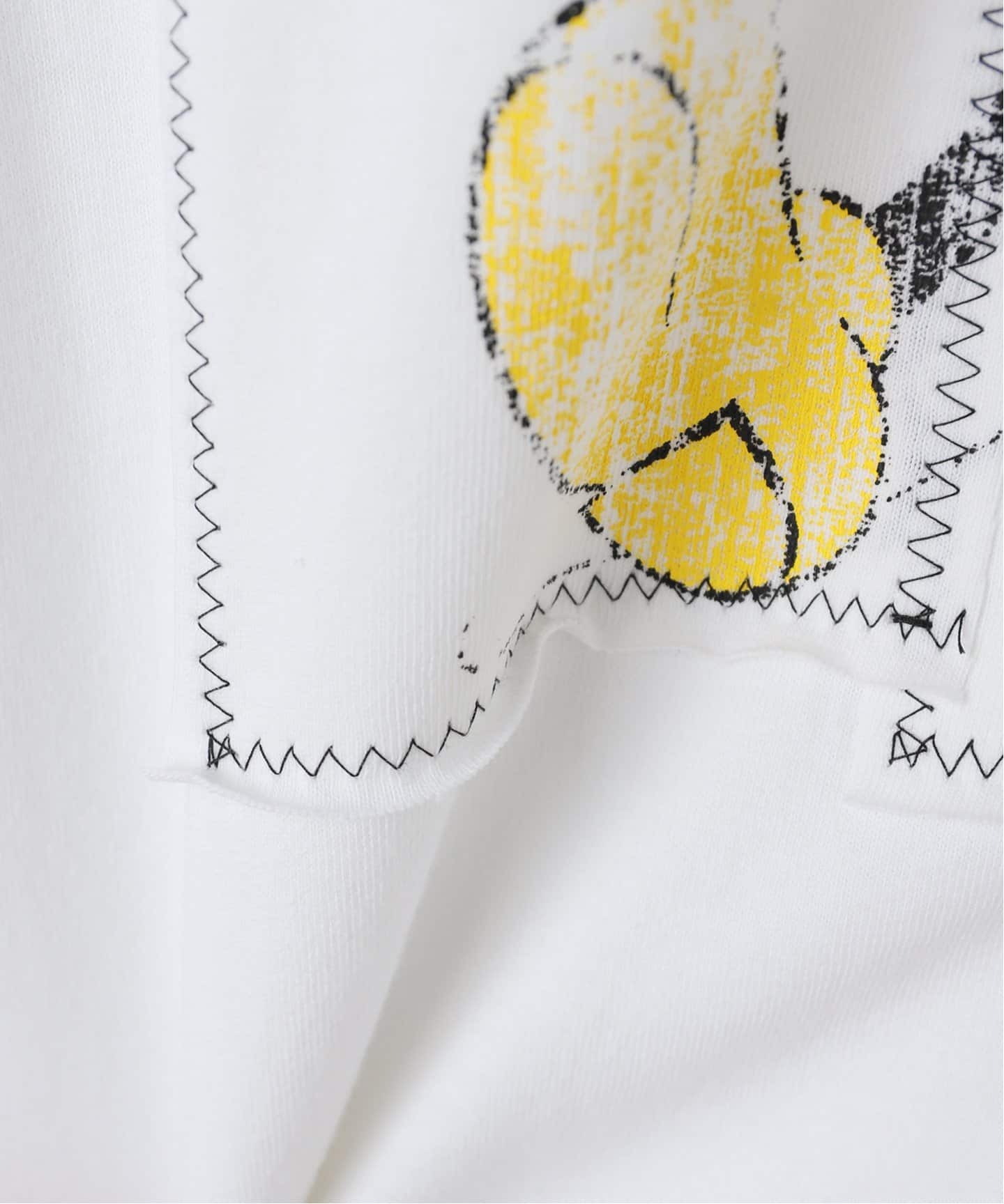 スピックアンドスパンウィッフルミッキーパッチワークTシャツ WEB限定追加》WIFFLE / ウィッフル パッチワークMICKY Tee（T