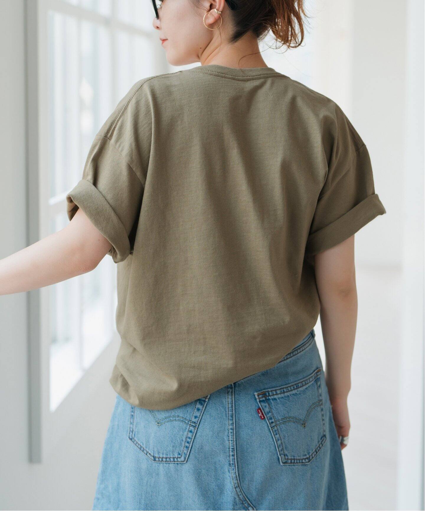 WEB限定追加》WIFFLE / ウィッフル パッチワークMICKY Tee（T