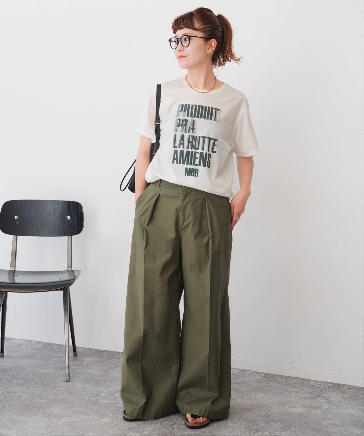 La Hutte / ラ ユット ロゴTee（Tシャツ／カットソー）｜Spick