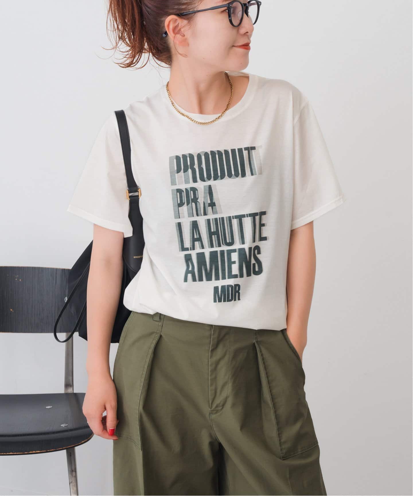 La Hutte / ラ ユット ロゴTee（Tシャツ／カットソー）｜Spick and