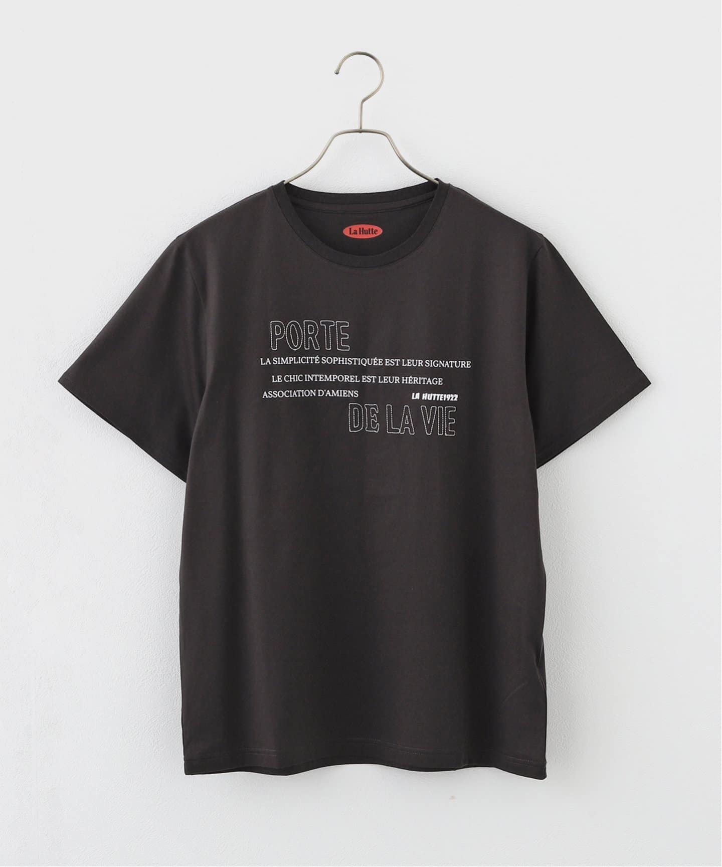 La Hutte / ラ ユット ロゴTee（Tシャツ／カットソー）｜Spick