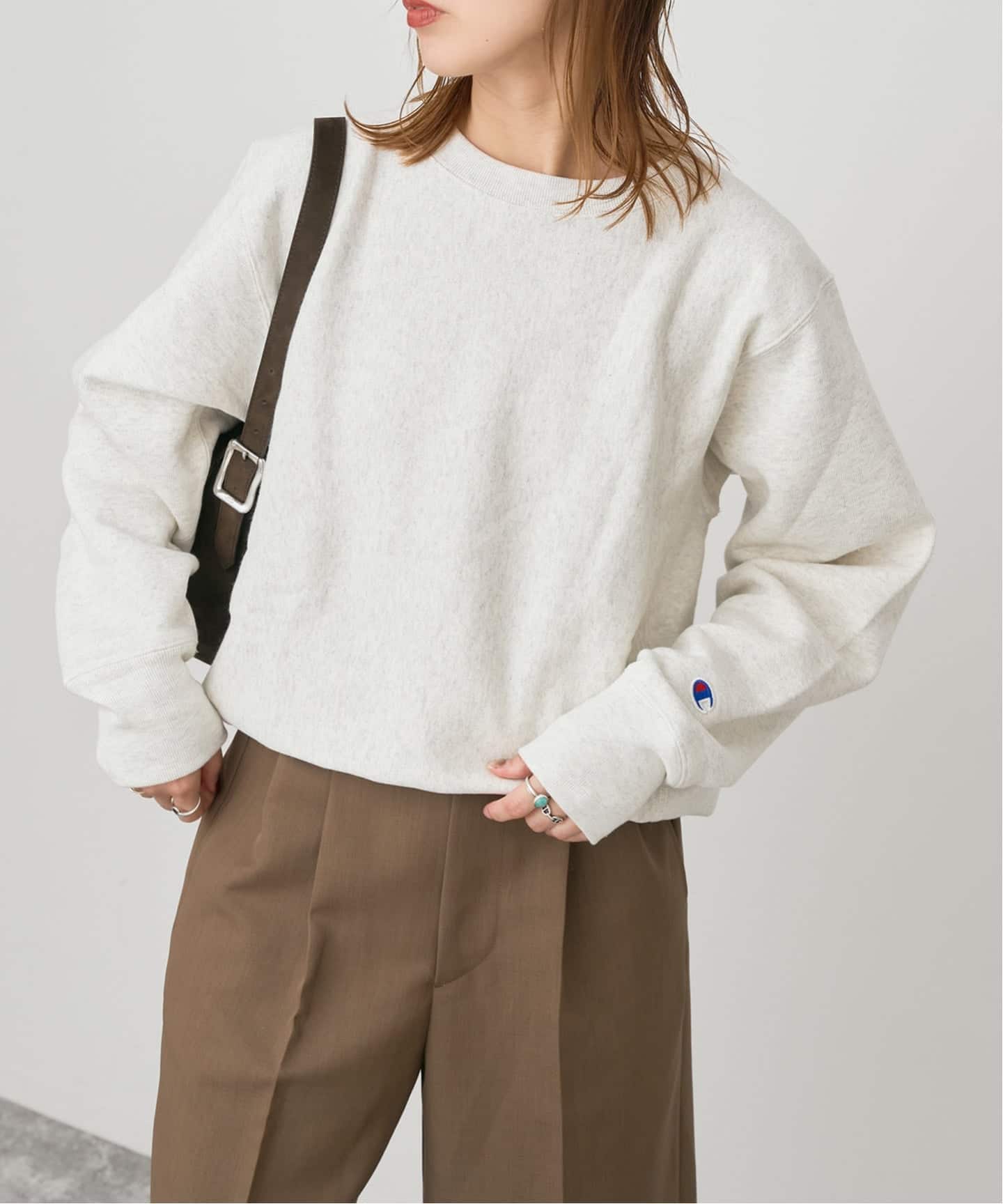 スピック&スパンChampionチャンピオンCREWENECKSWEAT スピック&スパンChampionチャンピオンCREWENECKSWEAT