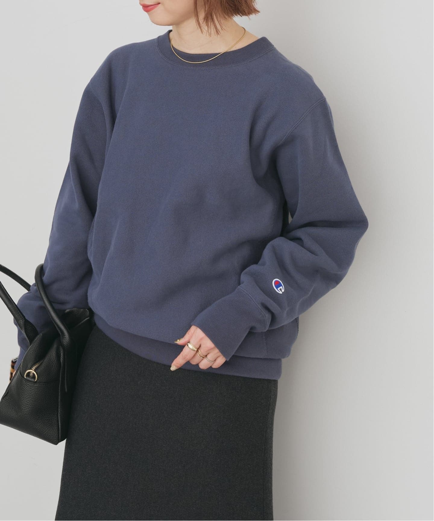 Champion /チャンピオン REVERSE WEAVE クルーネックスウェット