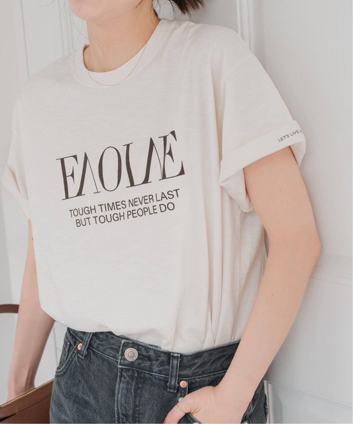新品　スピックアンドスパン スクリーンスターズ ロゴTee Tシャツ SCREEN STARS/スクリーンスターズ ロゴTee（Tシャツ／カットソー