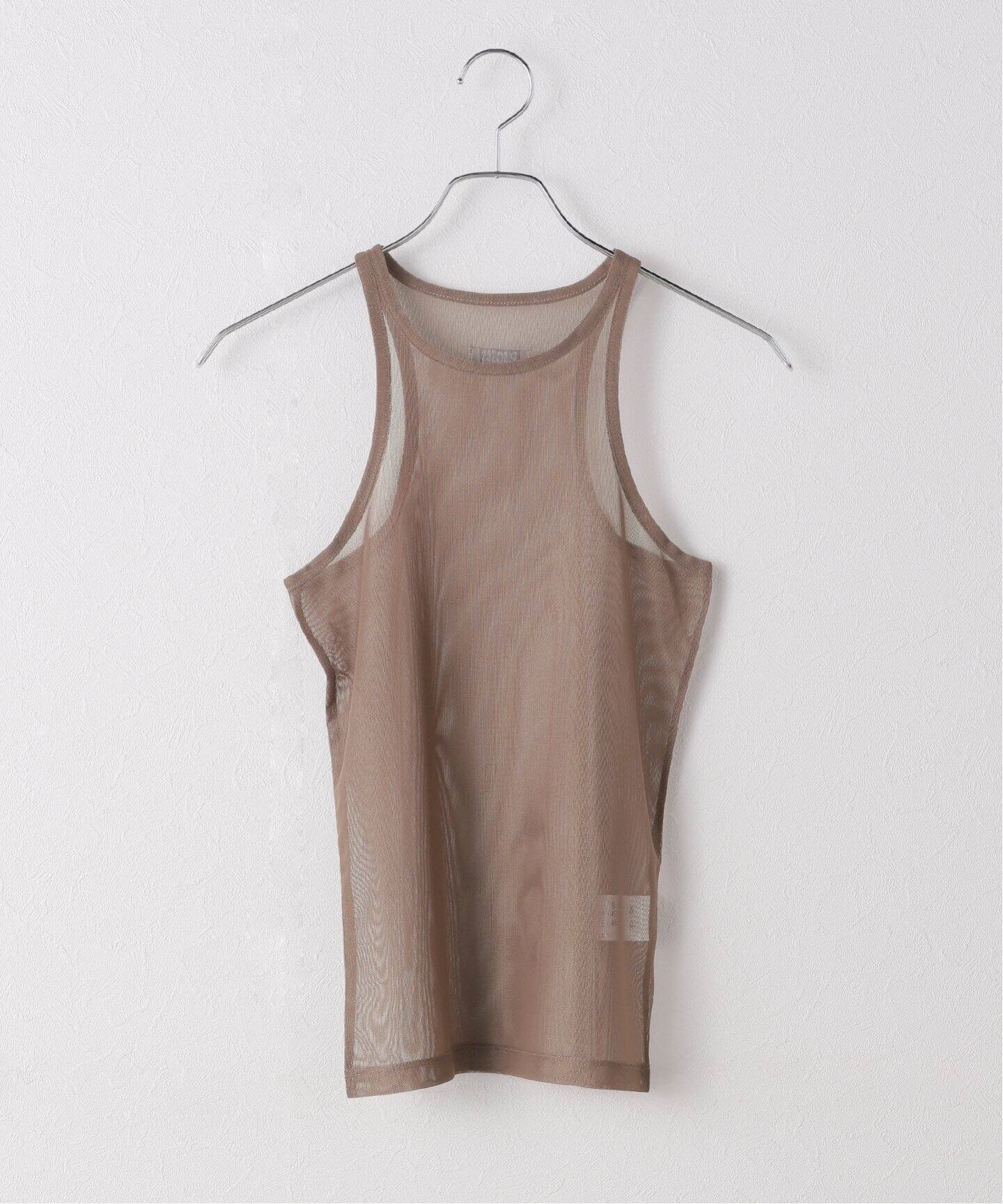 PISCESS/パイシス Solid mesh sleeveless（タンクトップ）｜Spick 