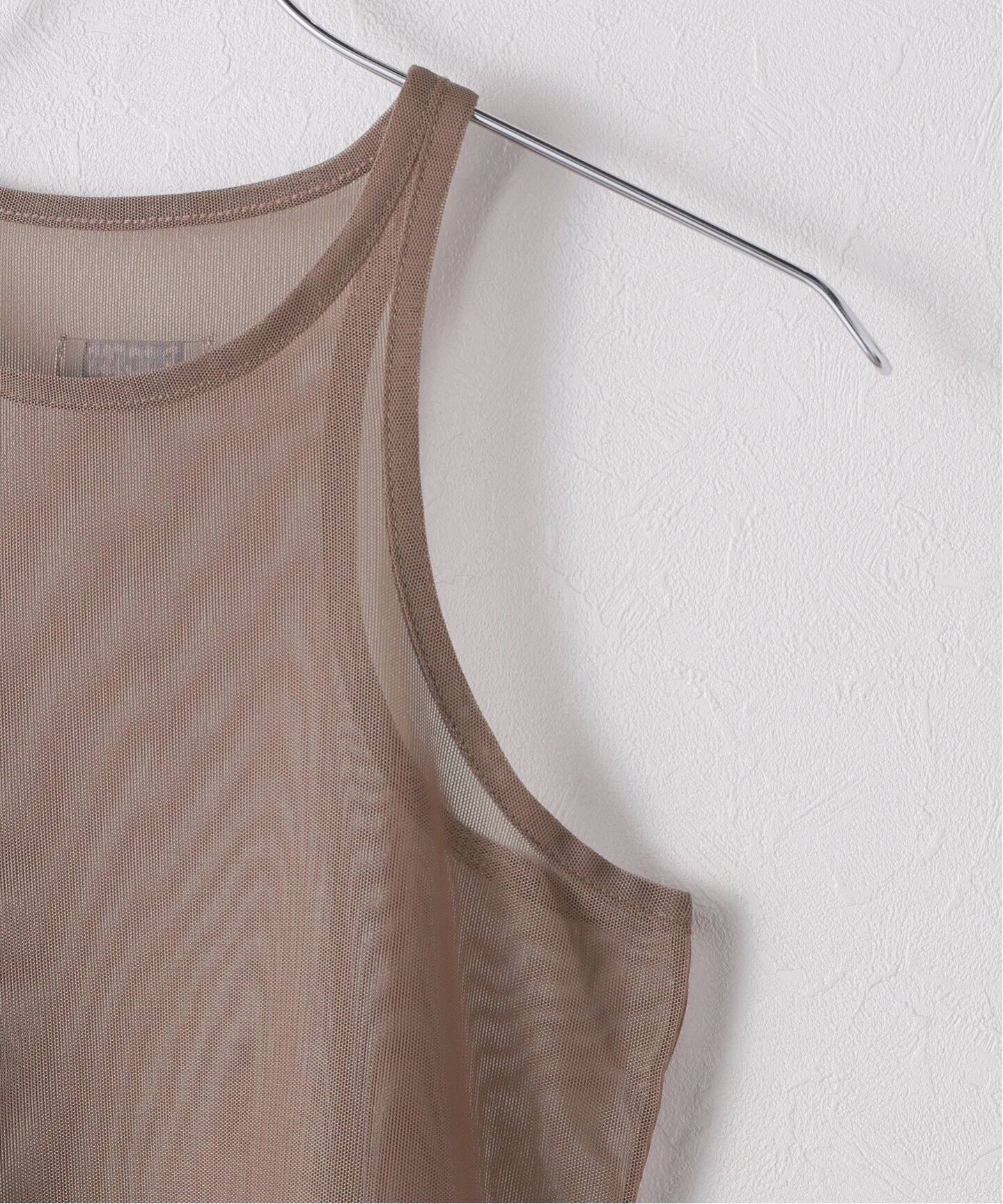 PISCESS/パイシス Solid mesh sleeveless（タンクトップ）｜Spick 