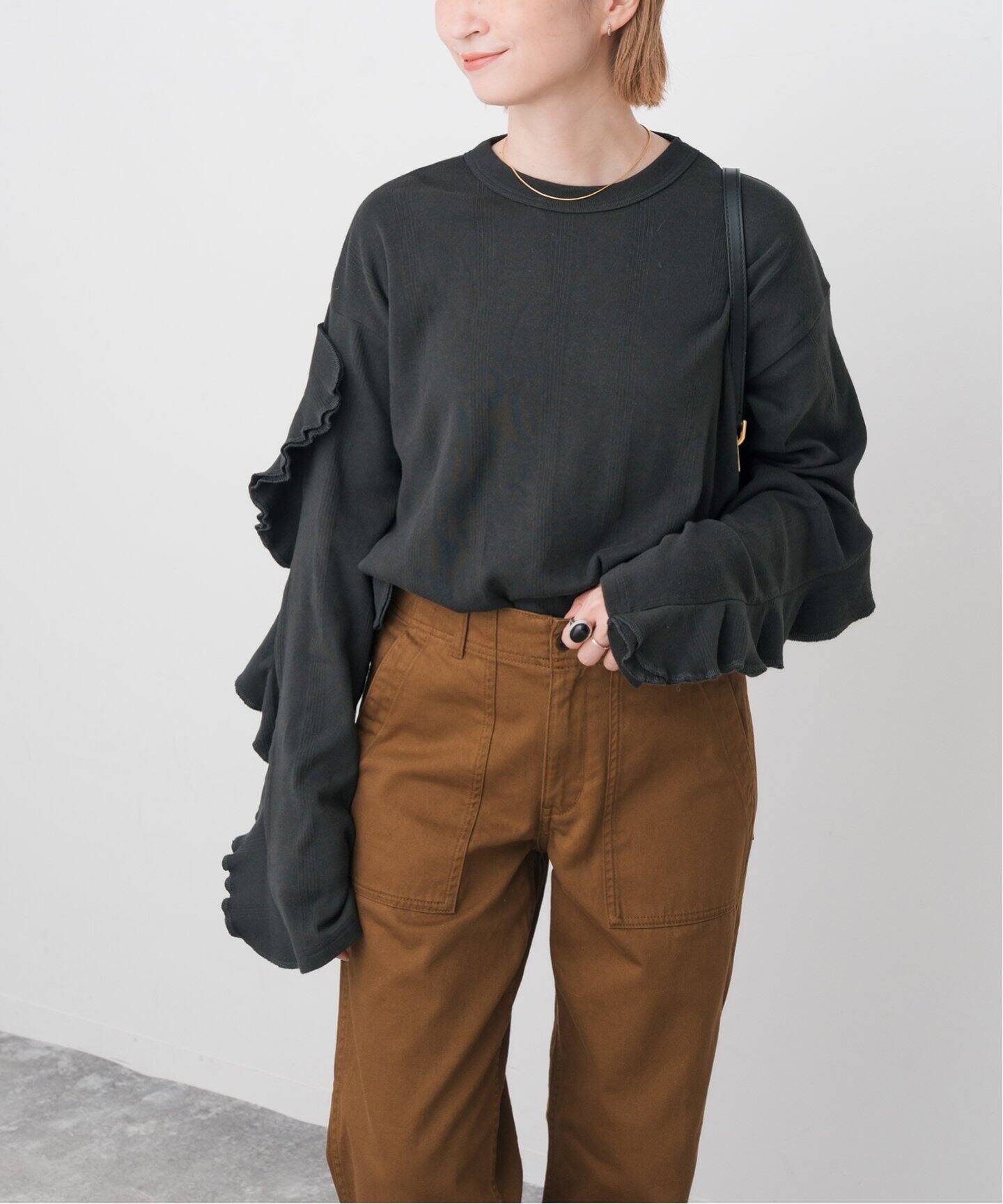 予約》HOLIDAY*Miller AH Frill Tee（Tシャツ／カットソー