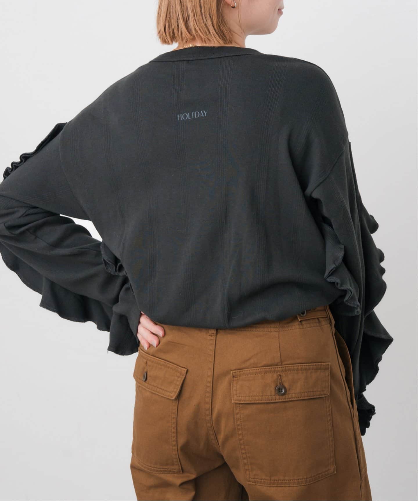 HOLIDAY*Miller AH Frill Tee（Tシャツ／カットソー）｜Spick
