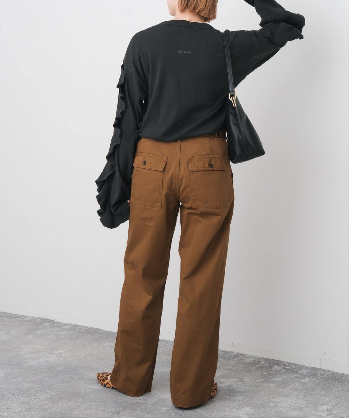 予約》HOLIDAY*Miller AH Frill Tee（Tシャツ／カットソー