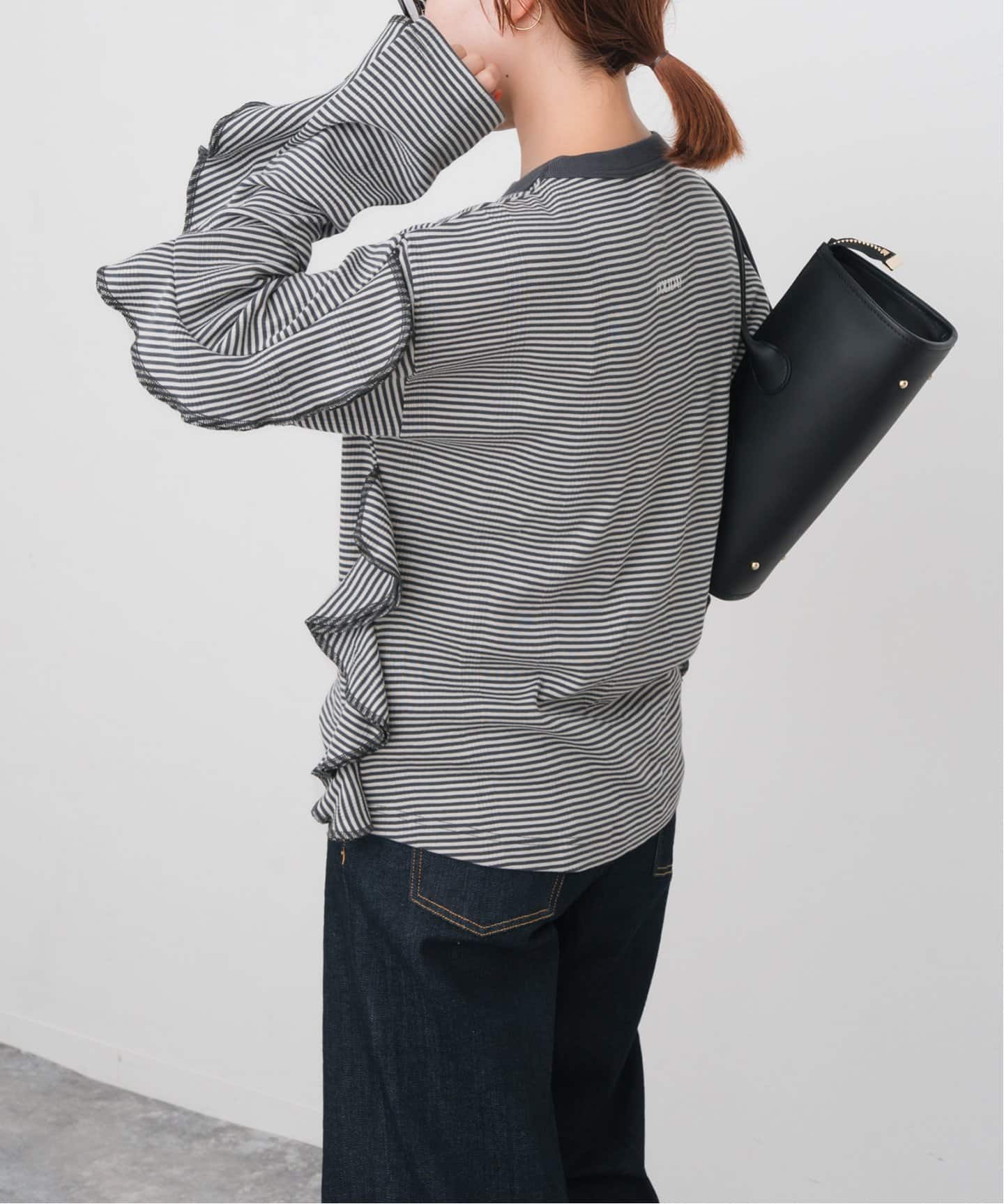 トップス HOLIDAY Miller Spick&Span ah frill tee 予約》HOLIDAY*Miller AH Frill Tee（Tシャツ／カットソー