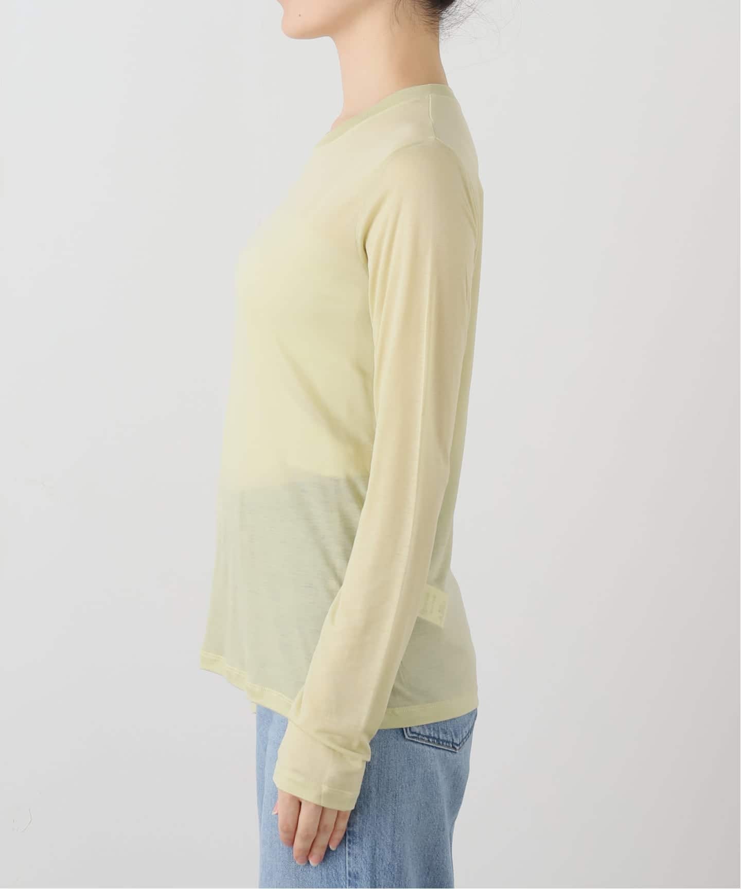 高輪店+WEB限定》BASERANGE/ベースレンジ LONG SLEEVE TEE（Tシャツ