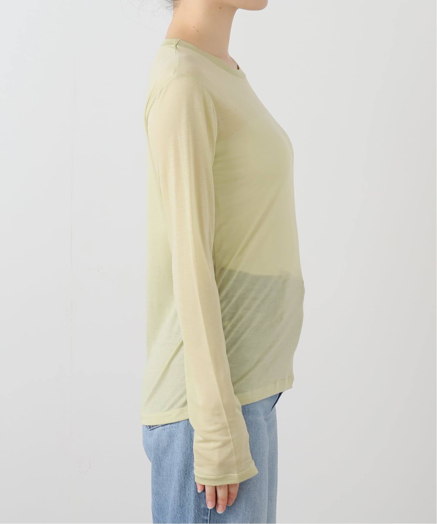 高輪店+WEB限定》BASERANGE/ベースレンジ LONG SLEEVE TEE（Tシャツ