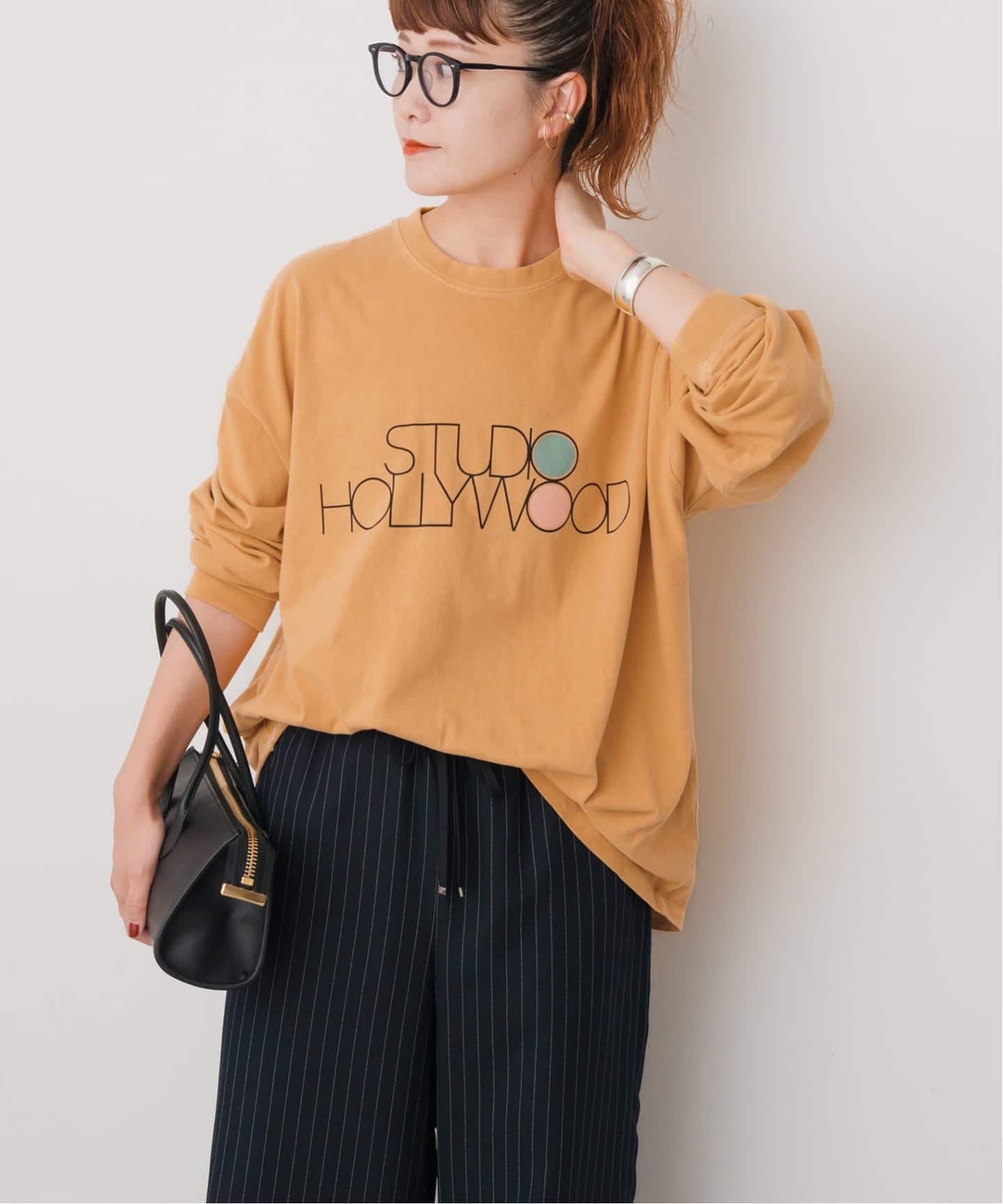 予約》melple / メイプル 別注LOGO L/S TEE*（Tシャツ