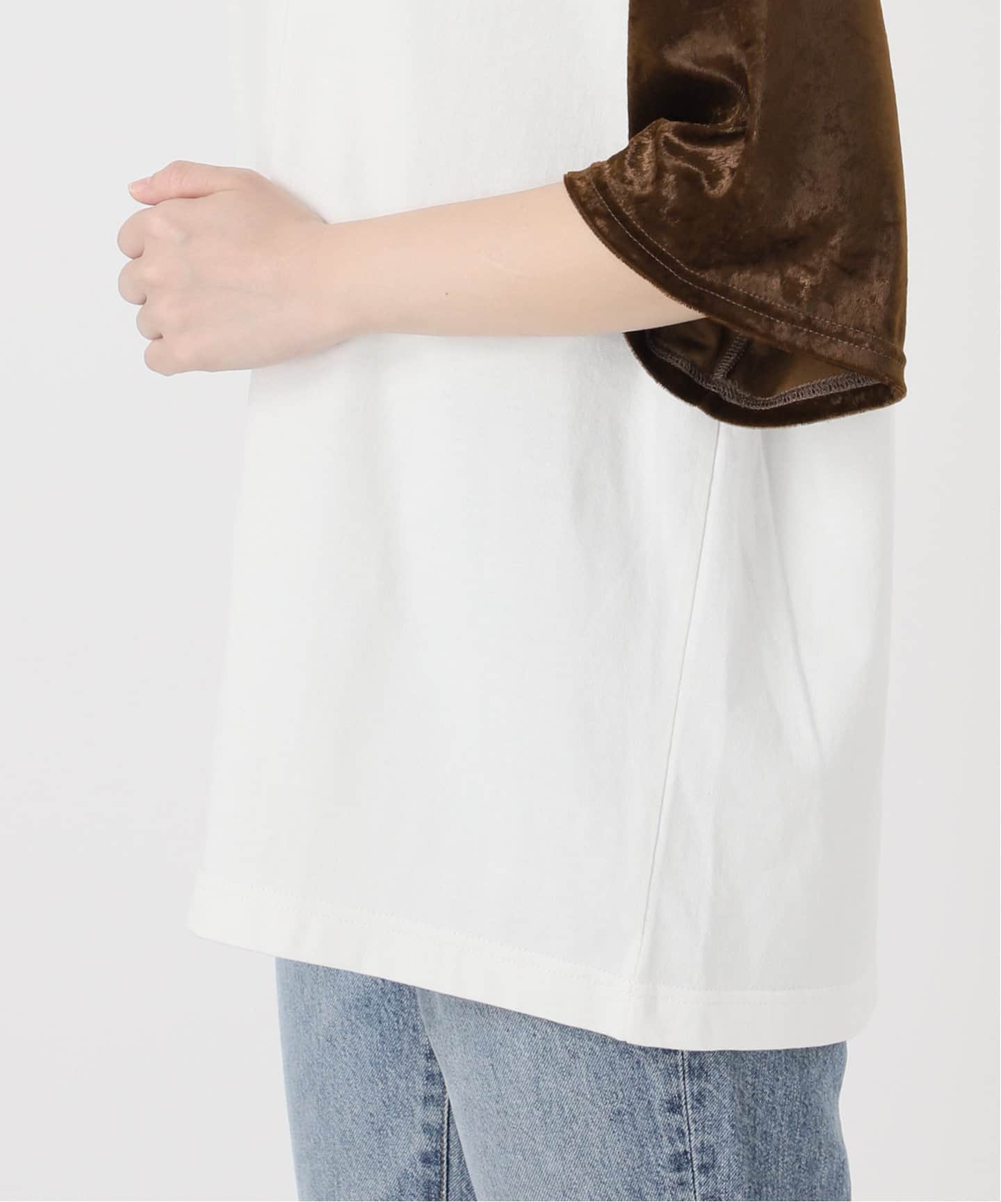 【美品】Uhr ウーア Tシャツ ホワイト ブラウン サイズ:FREE | 25秋冬 ファブリック ミックス ベースボール Tシャツ | Fabricmix Baseball Tee クルーネック 五分袖 クラッシュサテン コットン | トップス カットソー【レディース】【中古】 楽天市場】Uhr ウーア Tシャツ ホワイト ブラウン サイズ:FREE | 25
