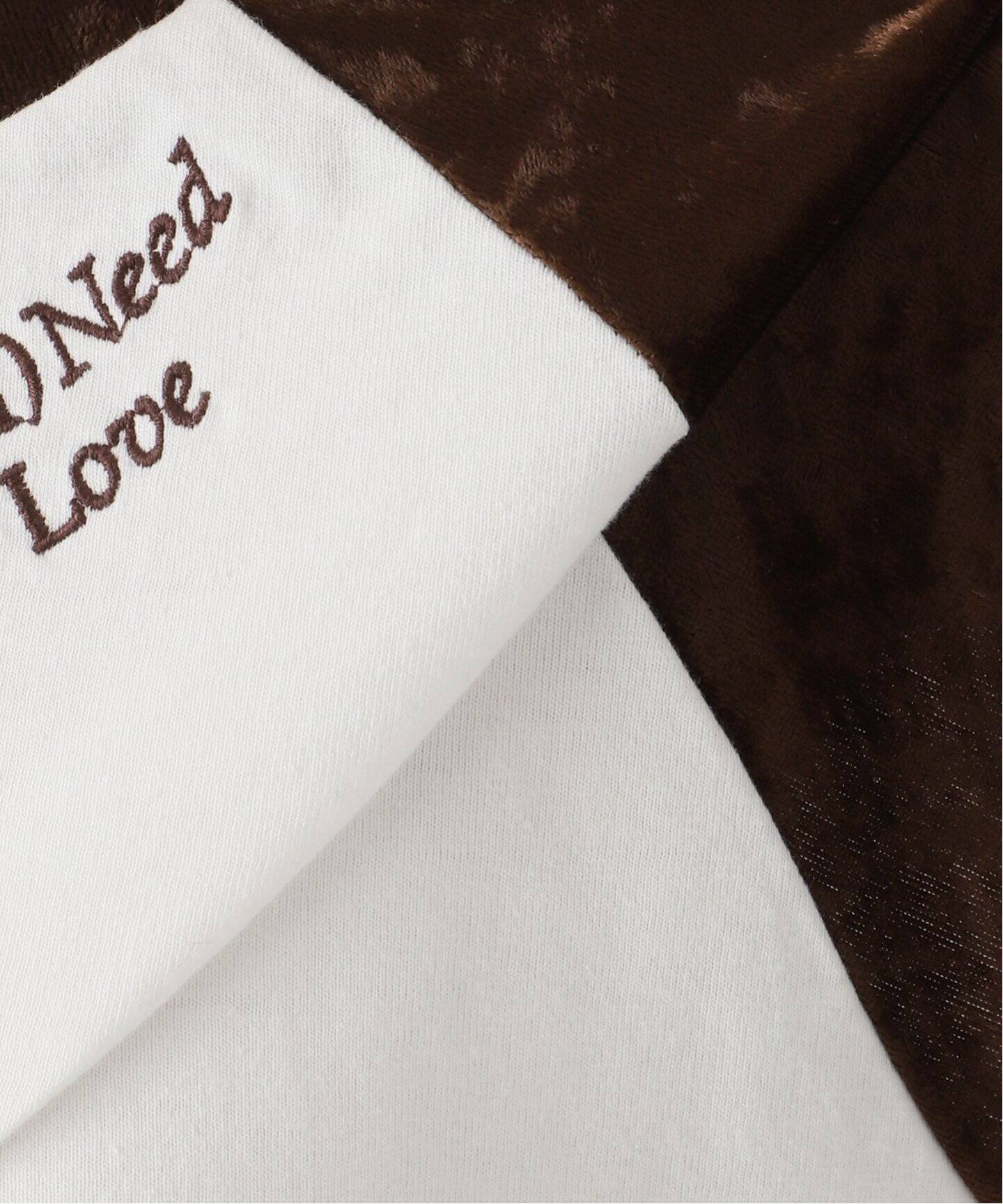 Uhr ウーア Tシャツ ホワイト ブラウン サイズ:FREE | 25秋冬 ファブリック ミックス ベースボール Tシャツ | Fabricmix Baseball Tee クルーネック 五分袖 クラッシュサテン コットン | トップス カットソー【レディース】【中古】【美品】【K4608】 Uhr/ウーア Fabricmix Baseball Tee（Tシャツ／カットソー）｜Spick