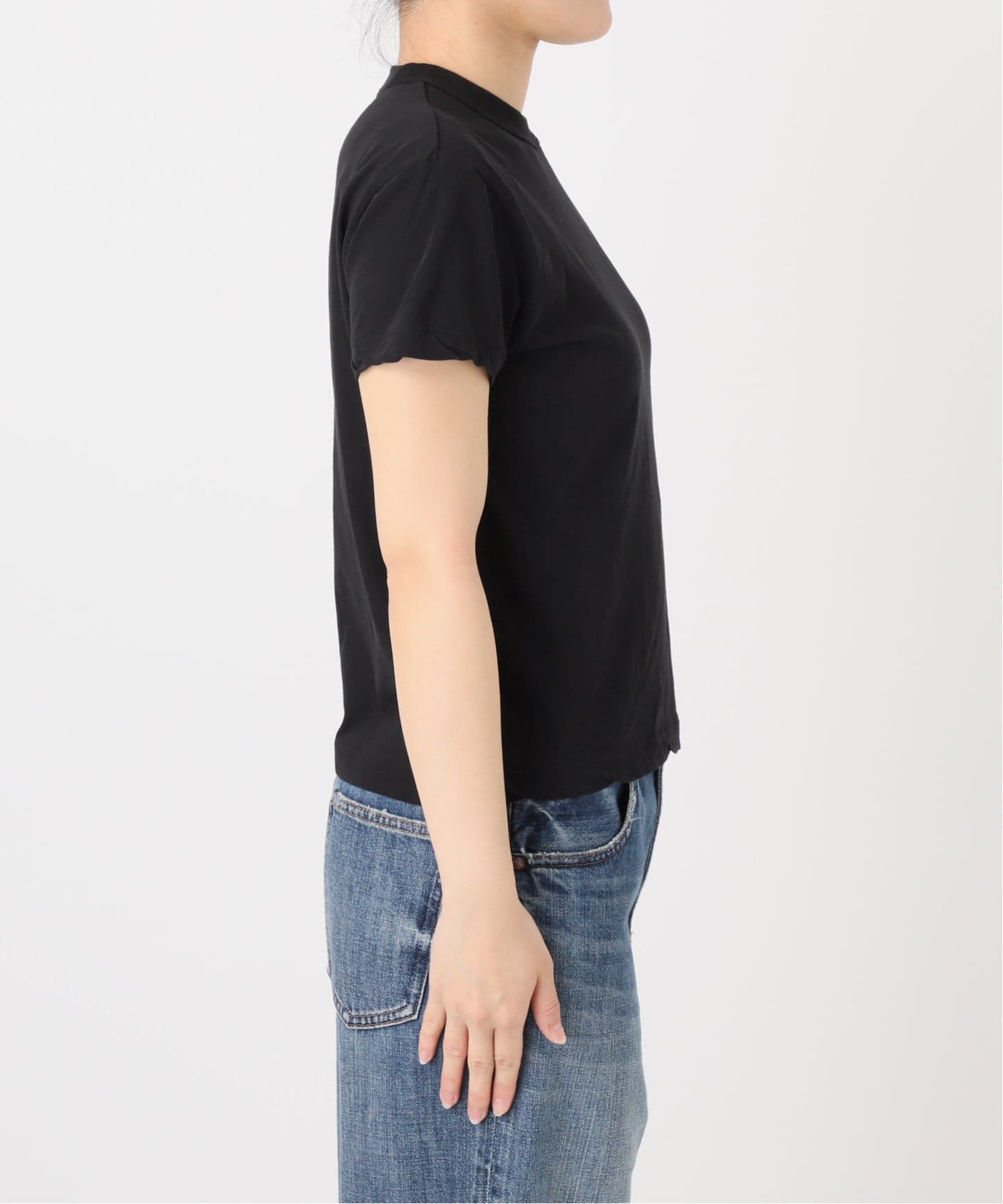 ATON/エイトン FRESCA SINGLE JERSEY TIGHT FIT T-SH（Tシャツ