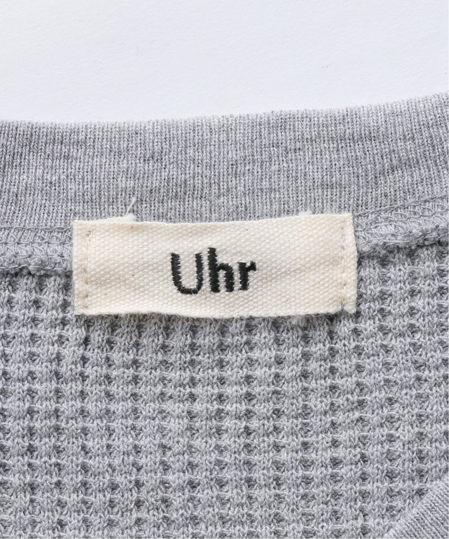 Uhr/ウーア Waffle long Sleeve Tops（Tシャツ／カットソー）｜Spick