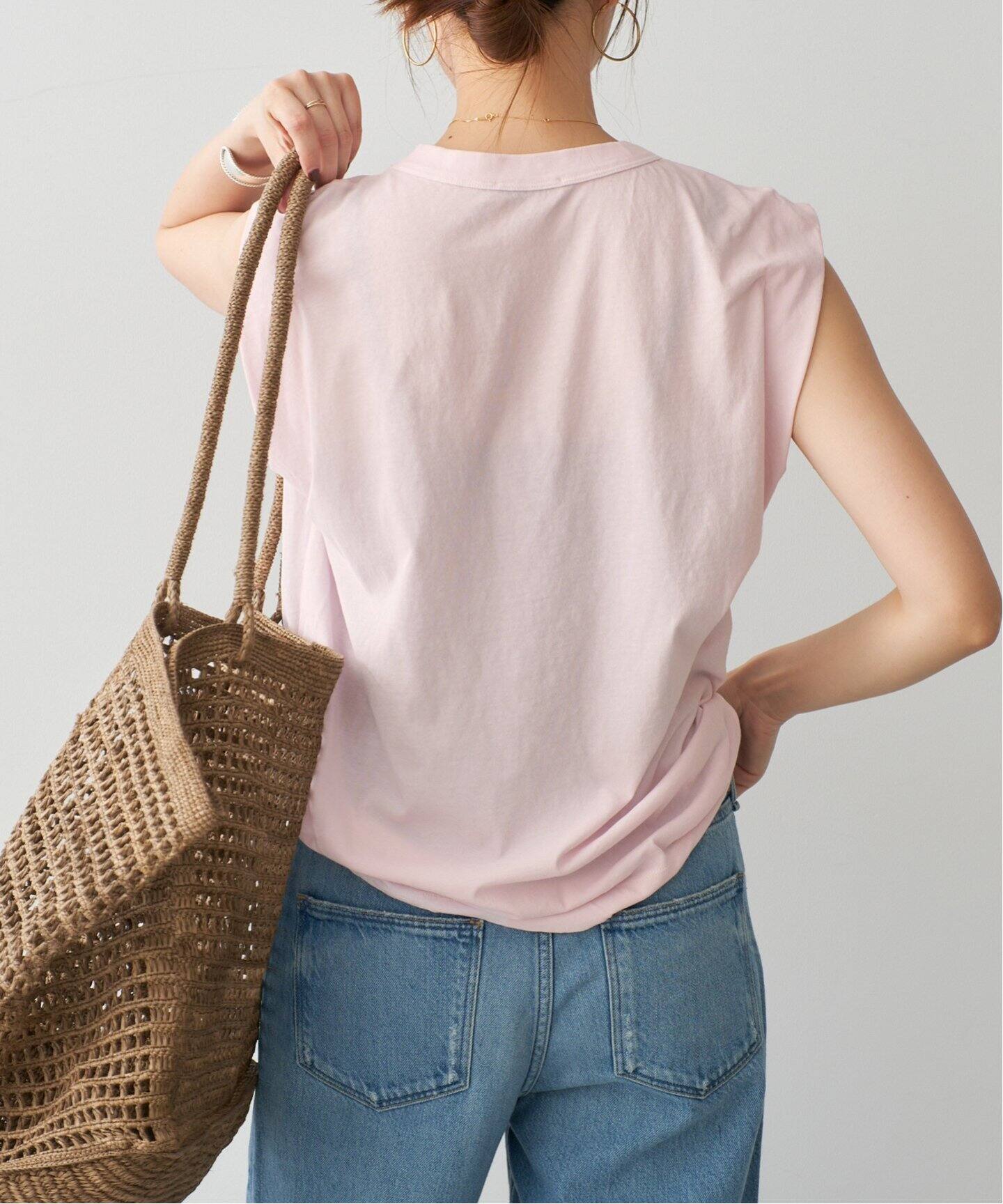 ATON/エイトン FRESCA SINGLE JERSEY TANK TOP（タンクトップ