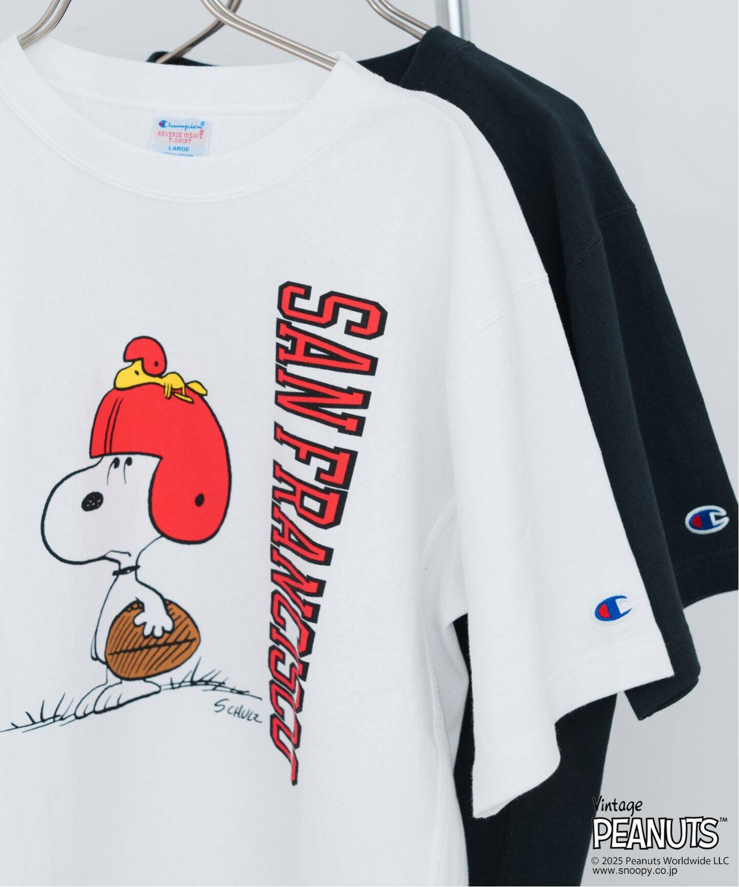 予約》Champion/チャンピオン SNOOPY FRANCISCO TSH（Tシャツ  