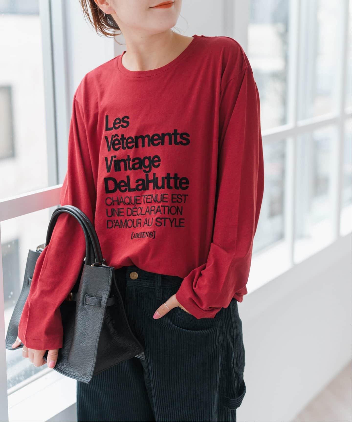 tシャツ La Hutte / ラ ユット シアーロンTee レディース La Hutte / ラ ユット シアーロンTee（Tシャツ／カットソー