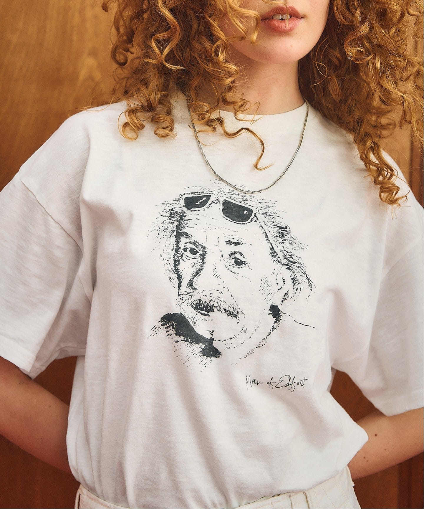 スピックアンドスパン　OBLADA別注 HELLO Tシャツ Spick and Span｜スピック＆スパン（レディース／オブラダ）の