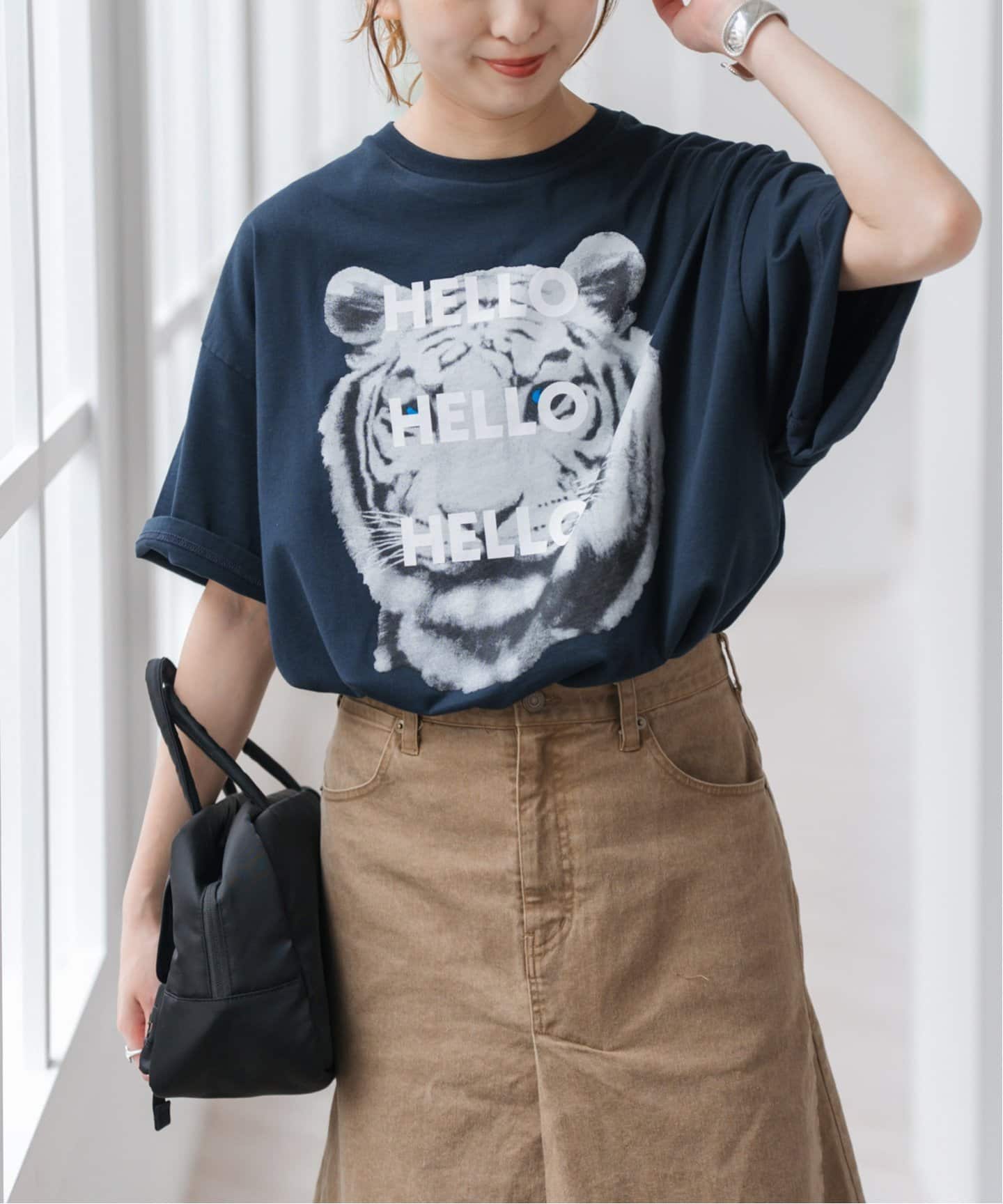 一部店舗+WEB限定追加》OBLADA / オブラダ TIGER TEE（Tシャツ