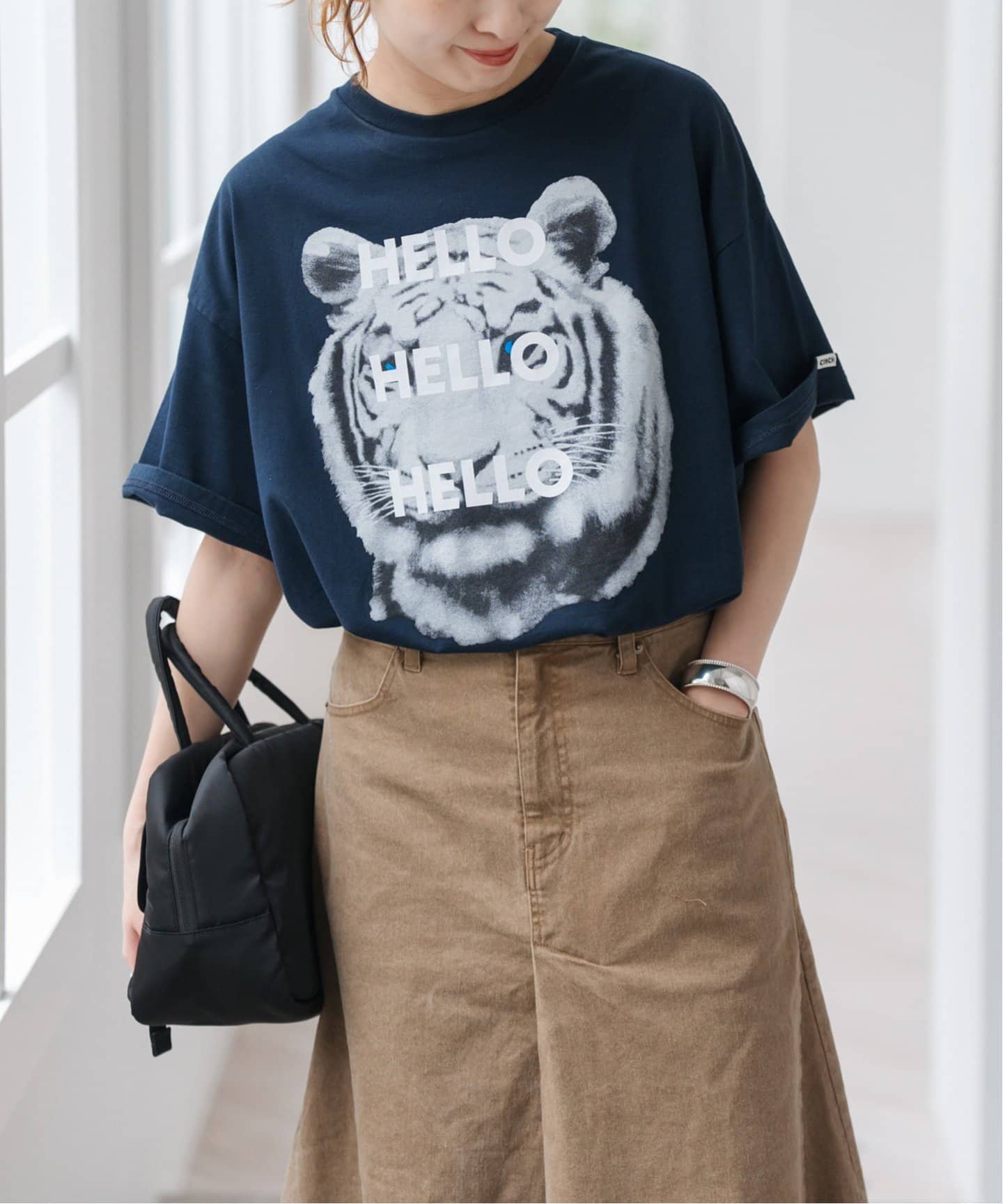 値下げ★25SS OBLADA オブラダ　TIGER TEE 一部店舗+WEB限定追加》OBLADA / オブラダ TIGER TEE（Tシャツ