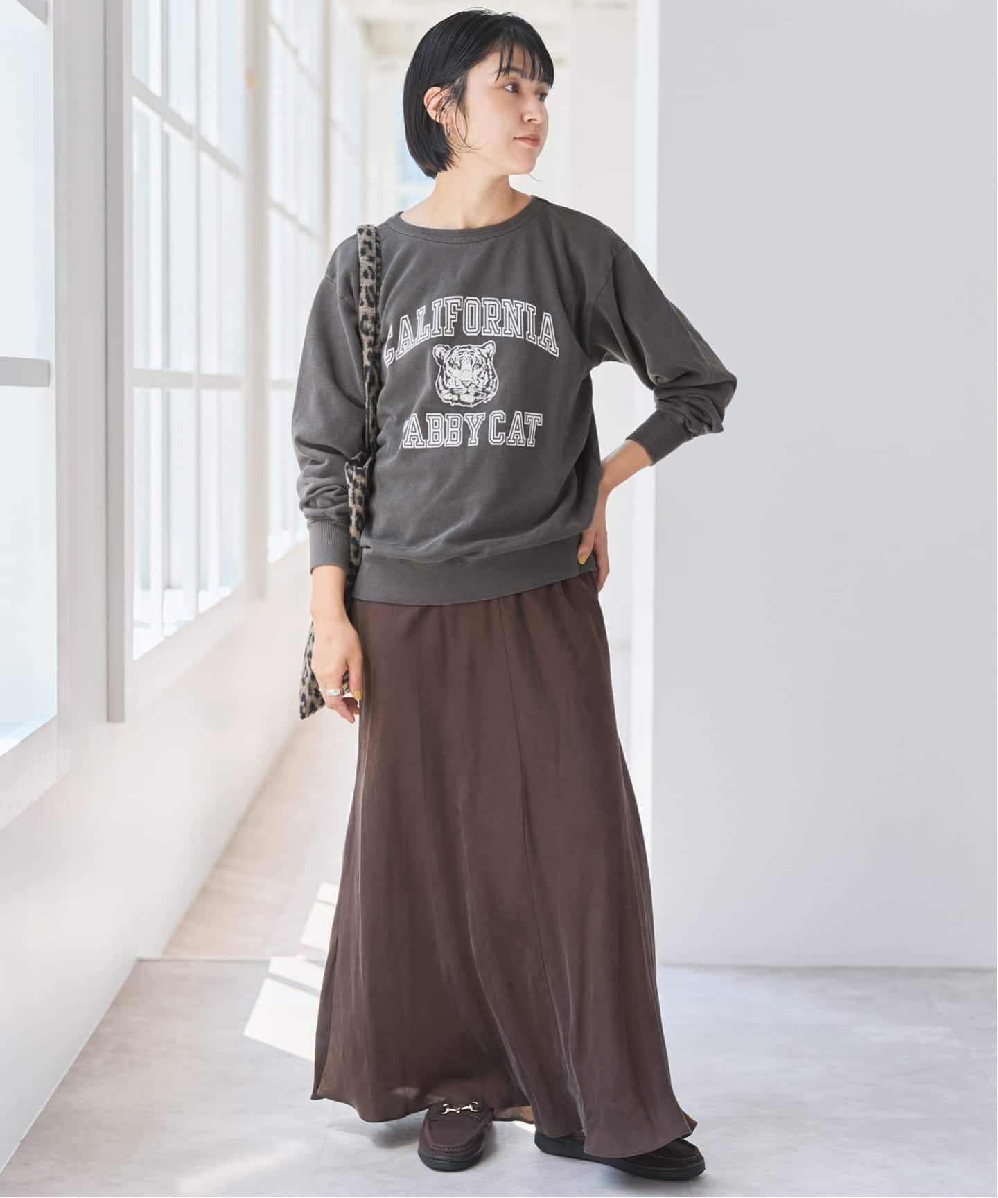 Mixta/ミクスタ クルーネック スウェット セットイン（スウェット