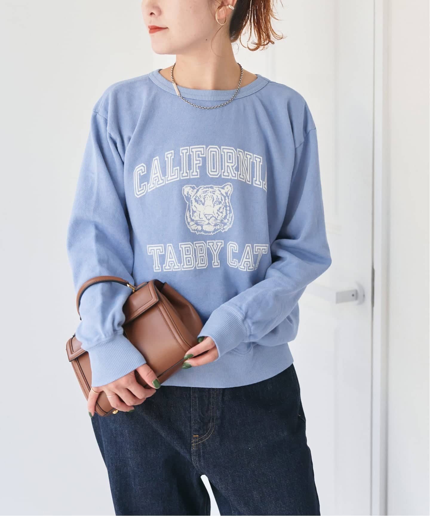 スピック＆スパン（Spick and Span）/Mixta/ミクスタ クルーネック スウェット セットイン Mixta/ミクスタ クルーネック スウェット セットイン（スウェット