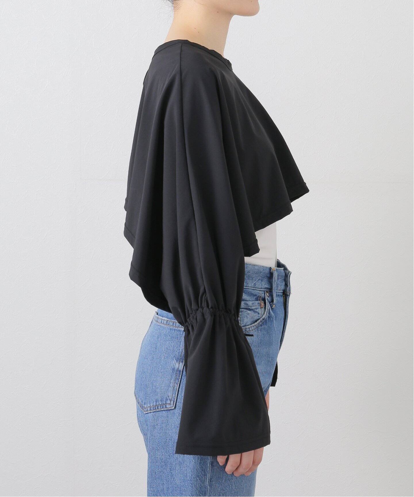 Loro / ローロ Short Wide Cape（Tシャツ／カットソー）｜Spick & Span