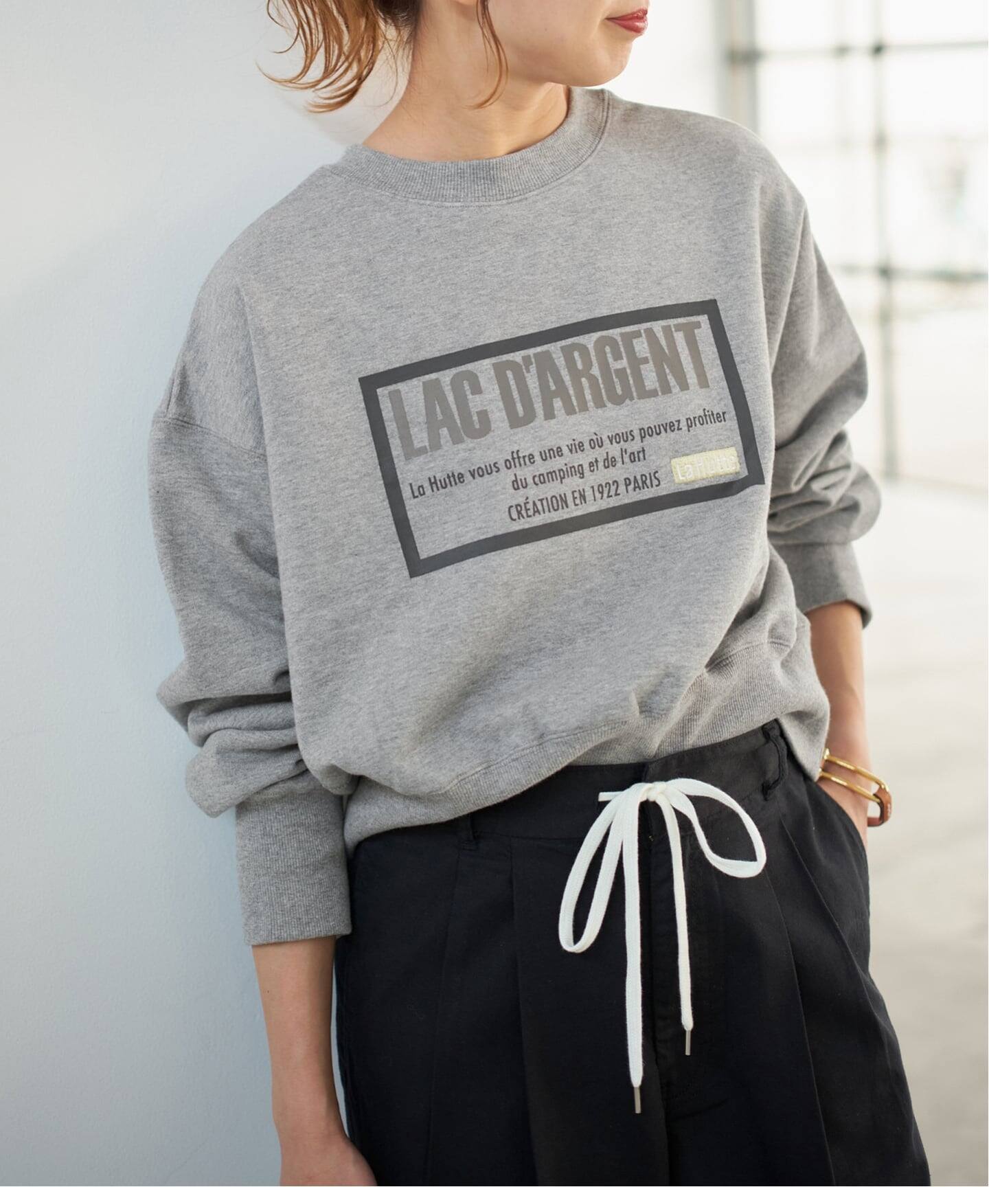 新品タグ付き　La Hutteラ・ユット オールインワンspick&span Spick＆Span（スピック アンド スパン） トレーナー スウェット 「追加