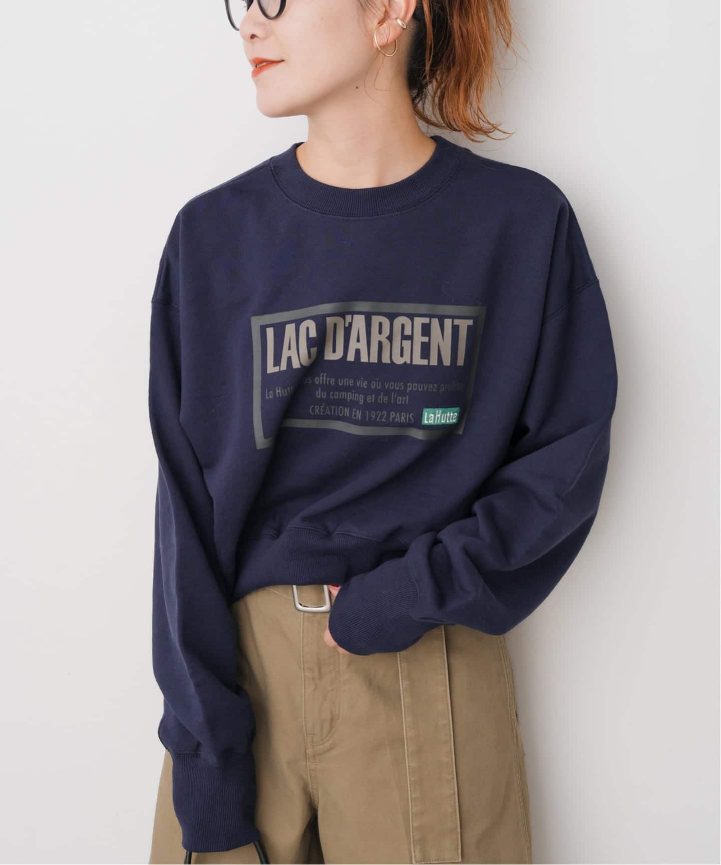 La Hutte / ラ ユット 別注クロップスウェット*（スウェット）｜Spick