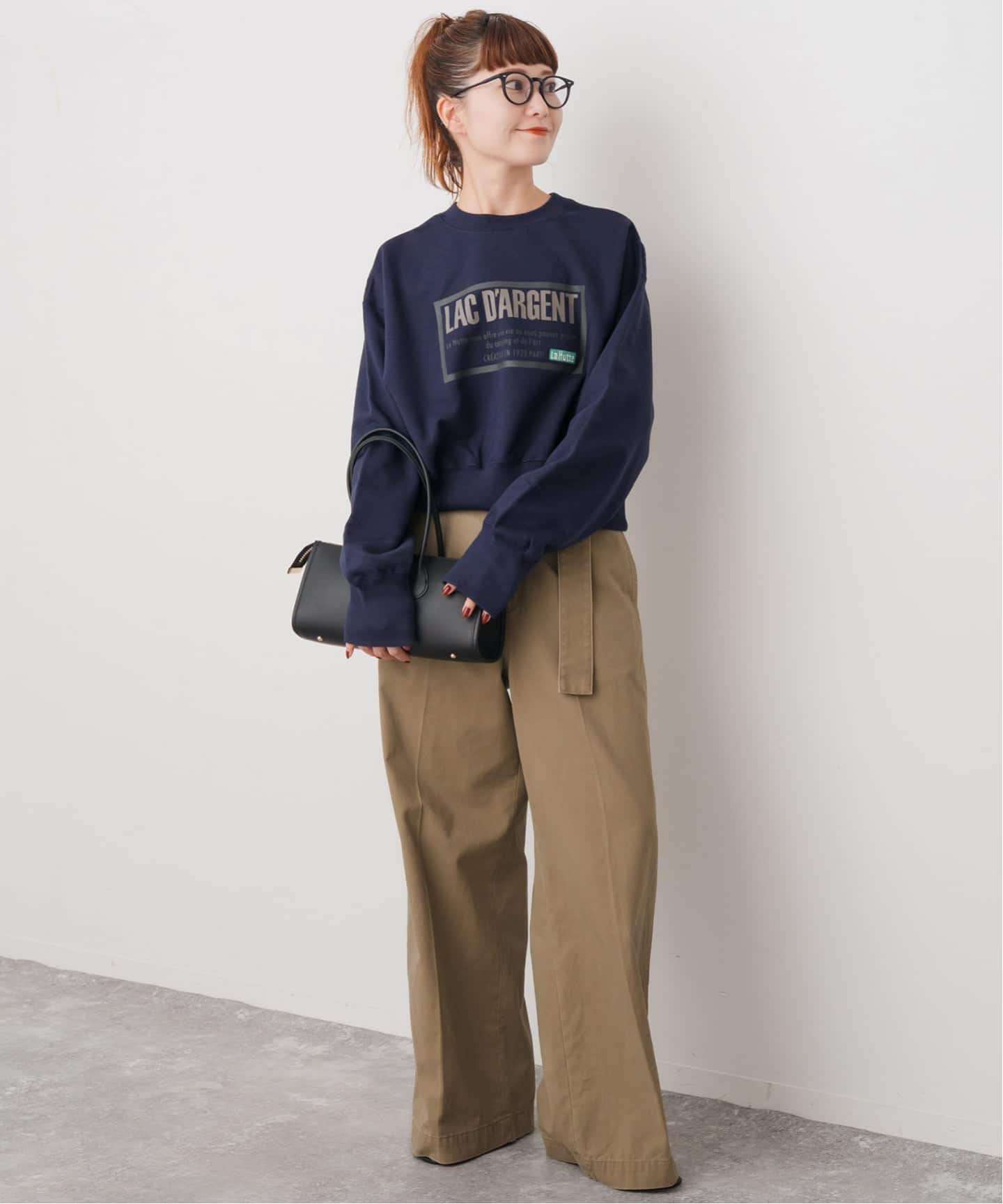 La Hutte / ラ ユット 別注クロップスウェット*（スウェット）｜Spick