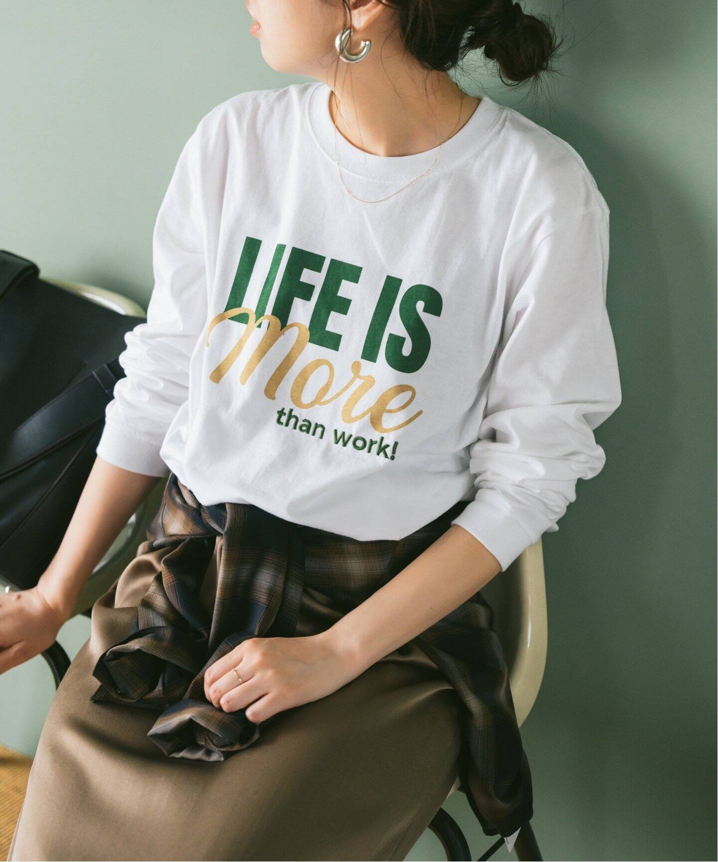 スピックアンドスパン別注GOOD ROCK SPEED GOOD ROCK SPEED / グッドロックスピード 別注lettered Tシャツ（T
