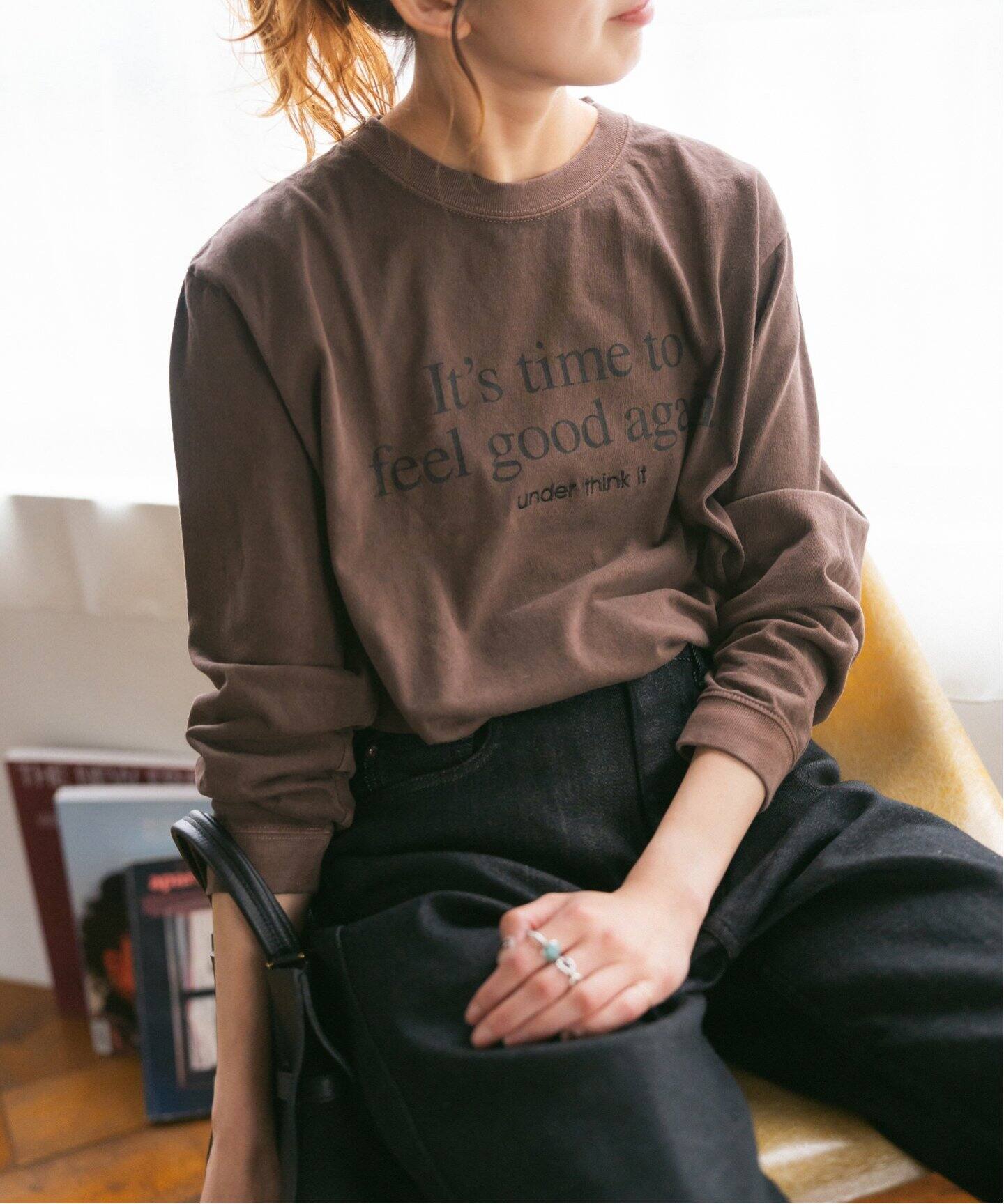 GOOD ROCK SPEED / グッドロックスピード 別注lettered L/S Tシャツ（T
