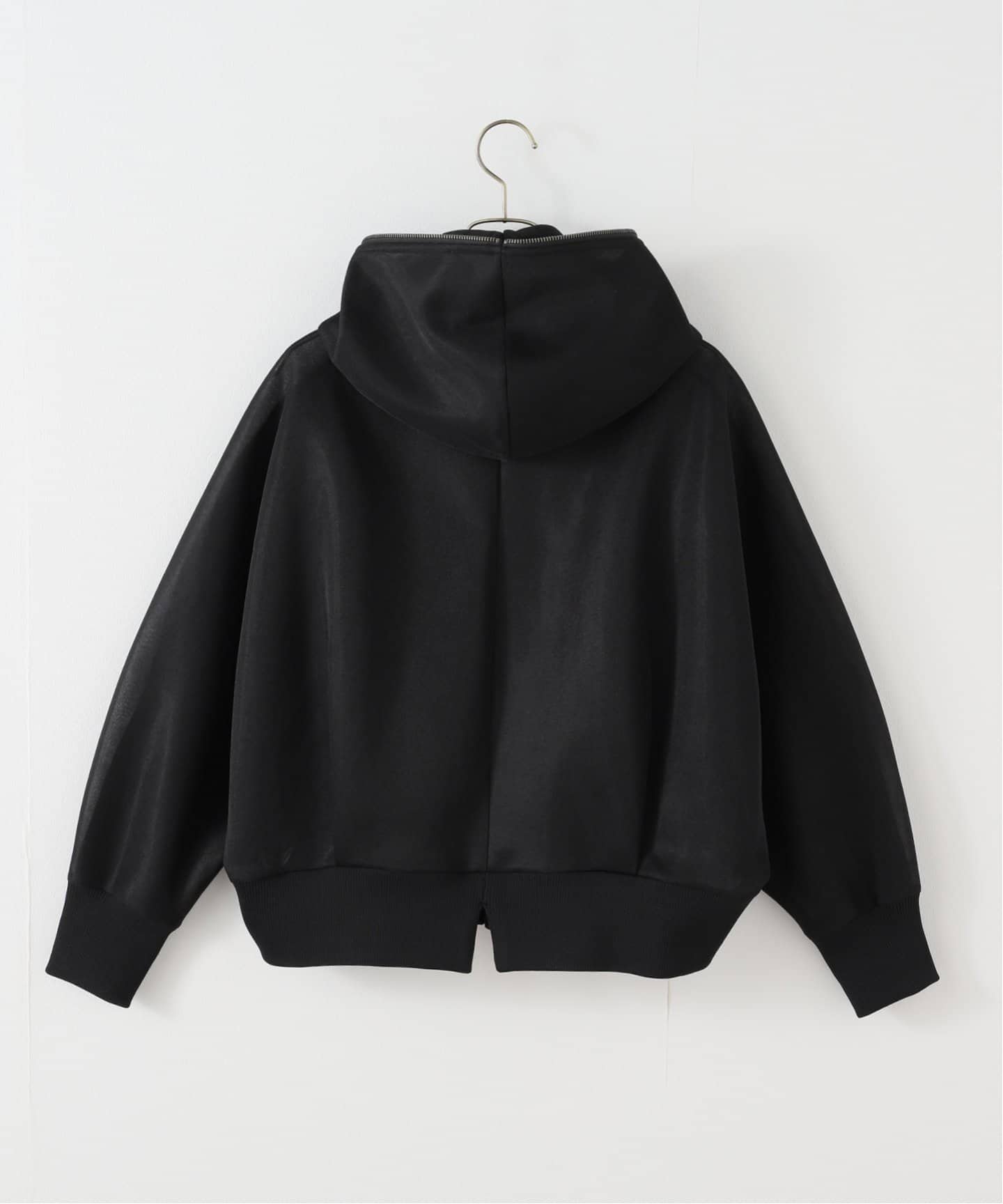 STUMBLY◆パーカー/38/ナイロン/WHT/535-3110306 STUMBLY / スタンブリー Sheer Doubleknit Hoody（パーカー